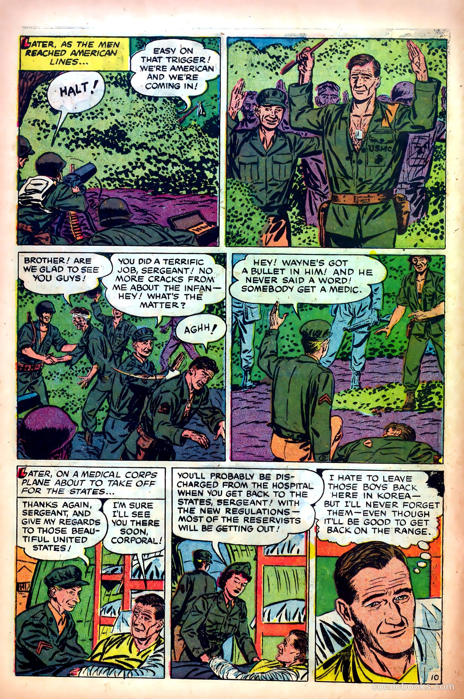 John Wayne Adventure Comics #14 (1952) — page 12 of 36