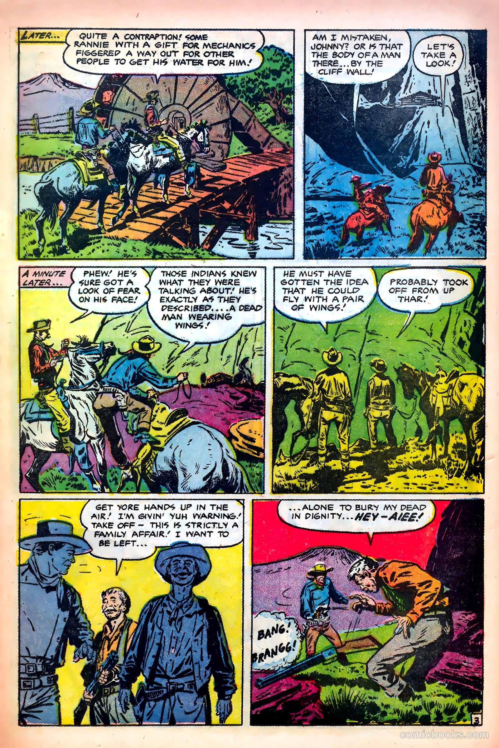John Wayne Adventure Comics #14 (1952) — page 15 of 36