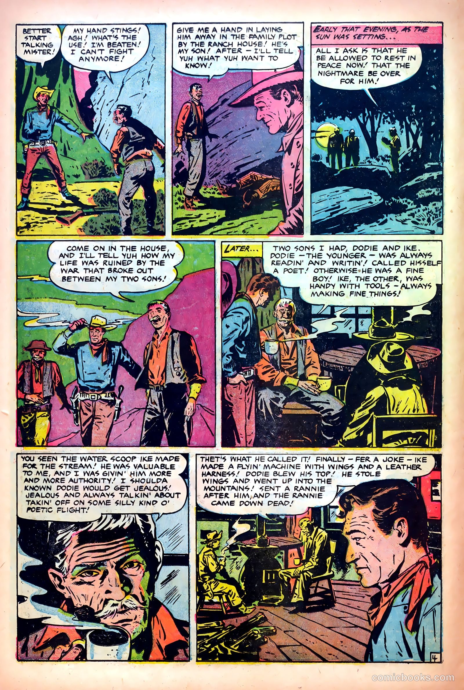John Wayne Adventure Comics #14 (1952) — page 16 of 36