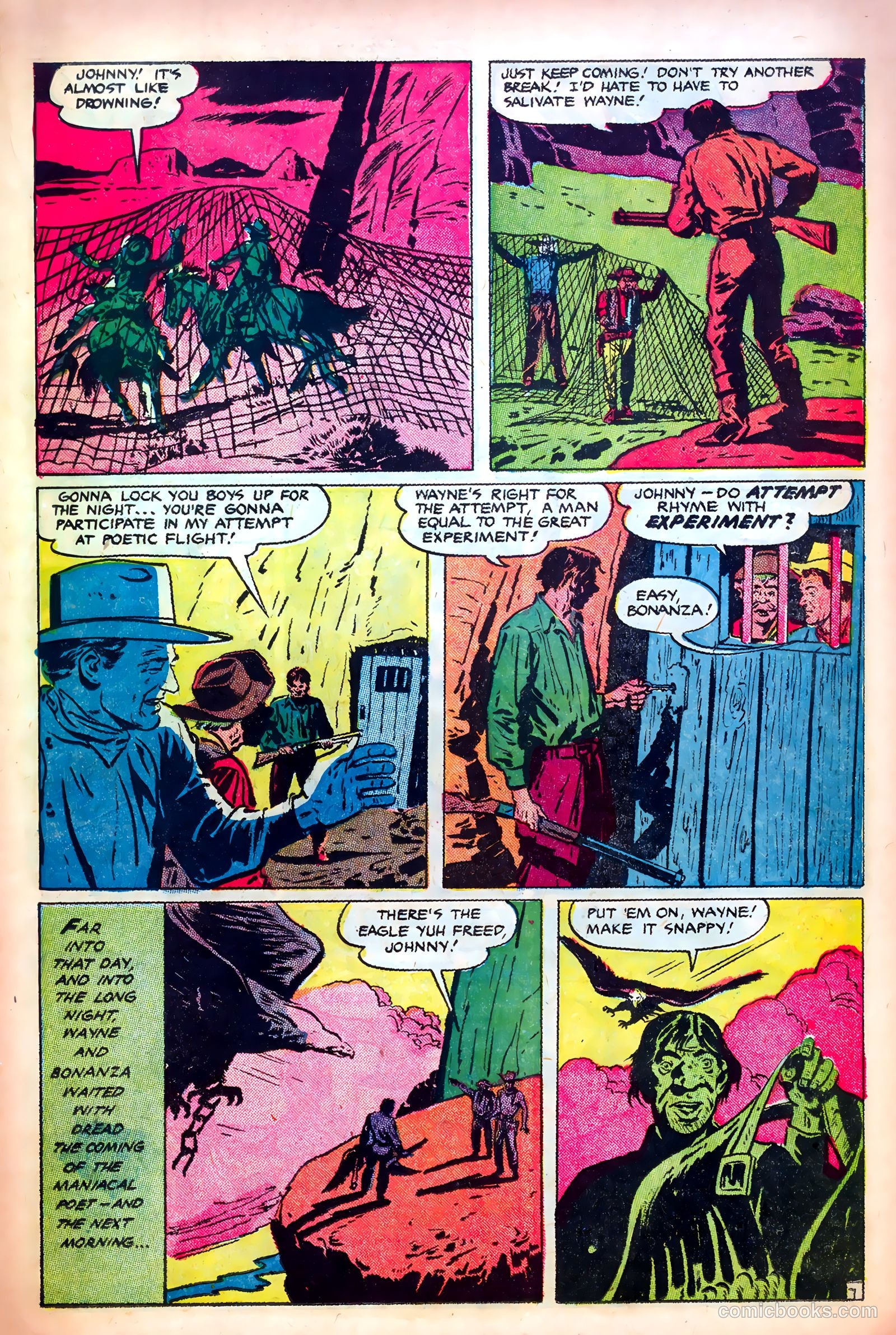 John Wayne Adventure Comics #14 (1952) — page 19 of 36