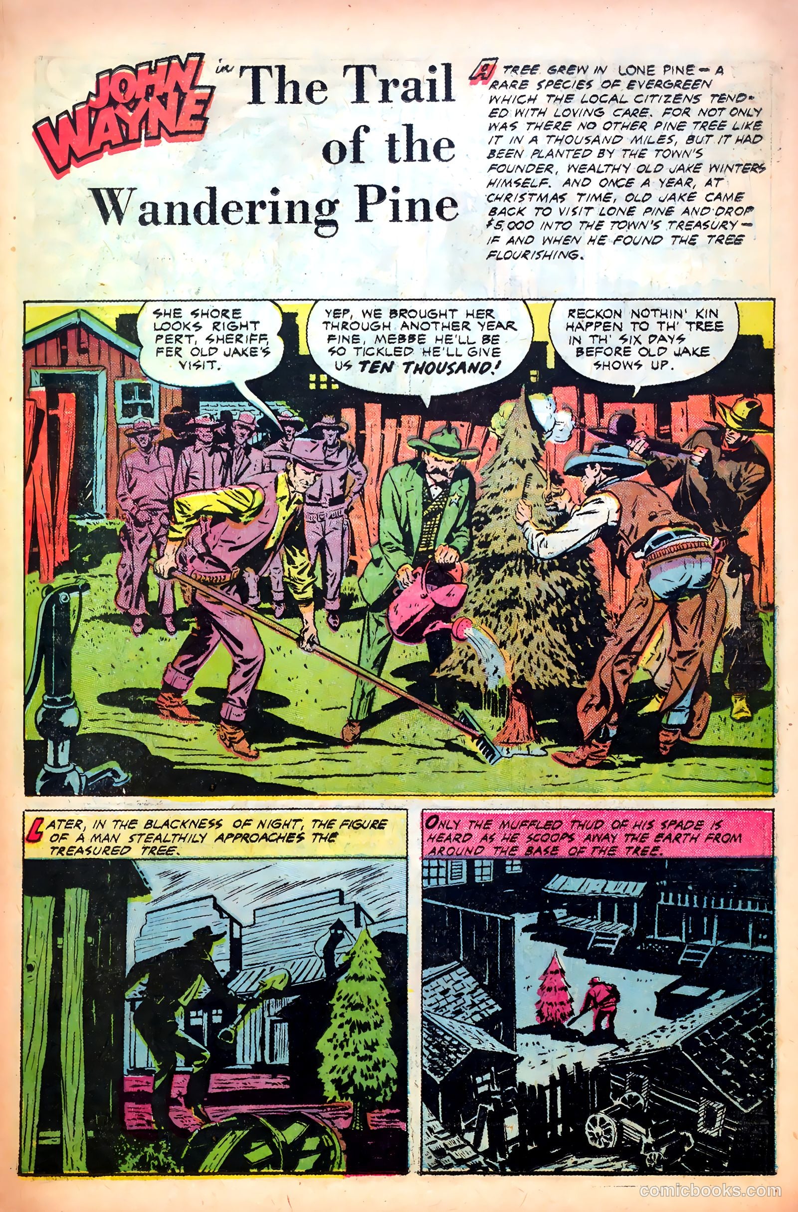 John Wayne Adventure Comics #14 (1952) — page 21 of 36
