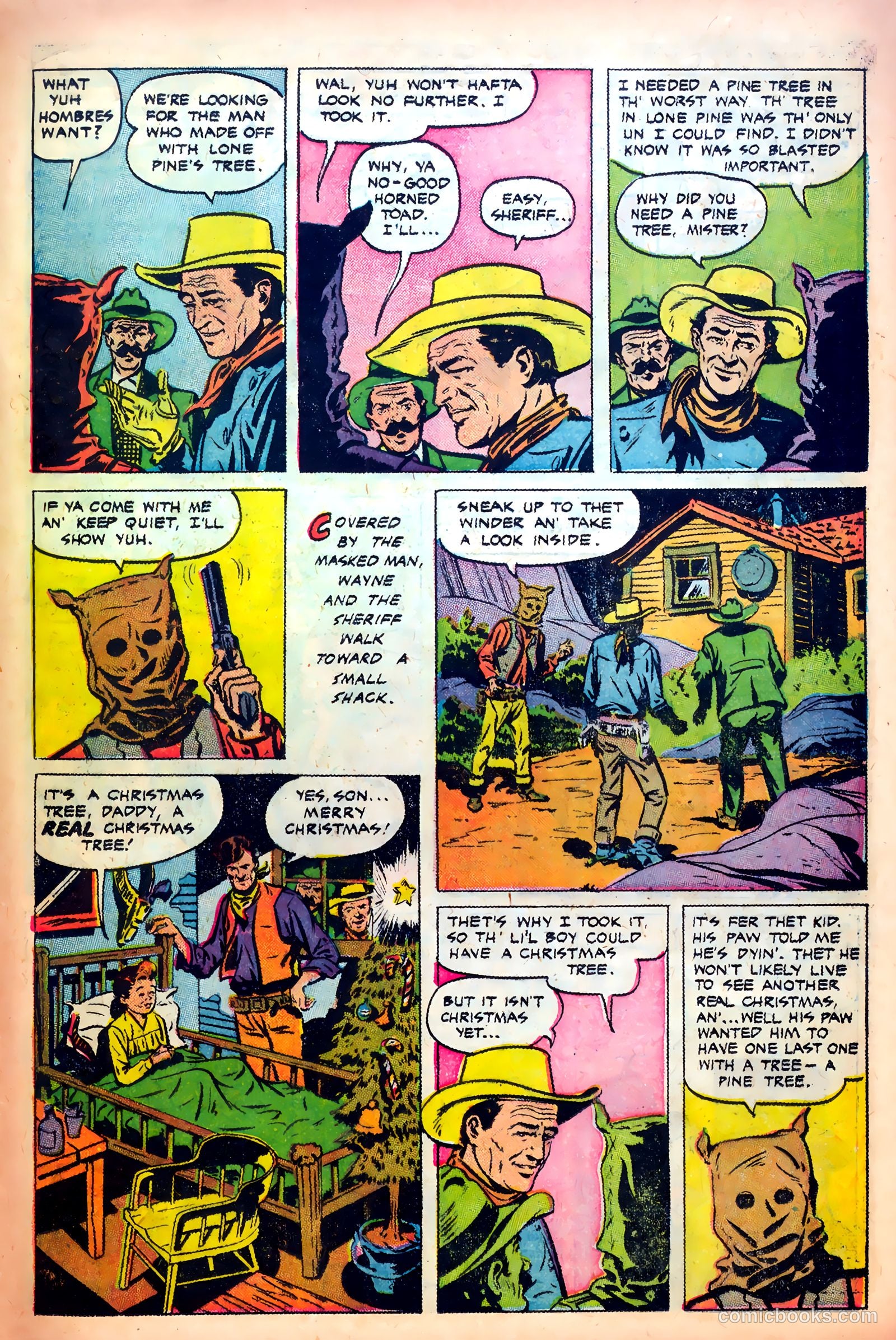 John Wayne Adventure Comics #14 (1952) — page 25 of 36