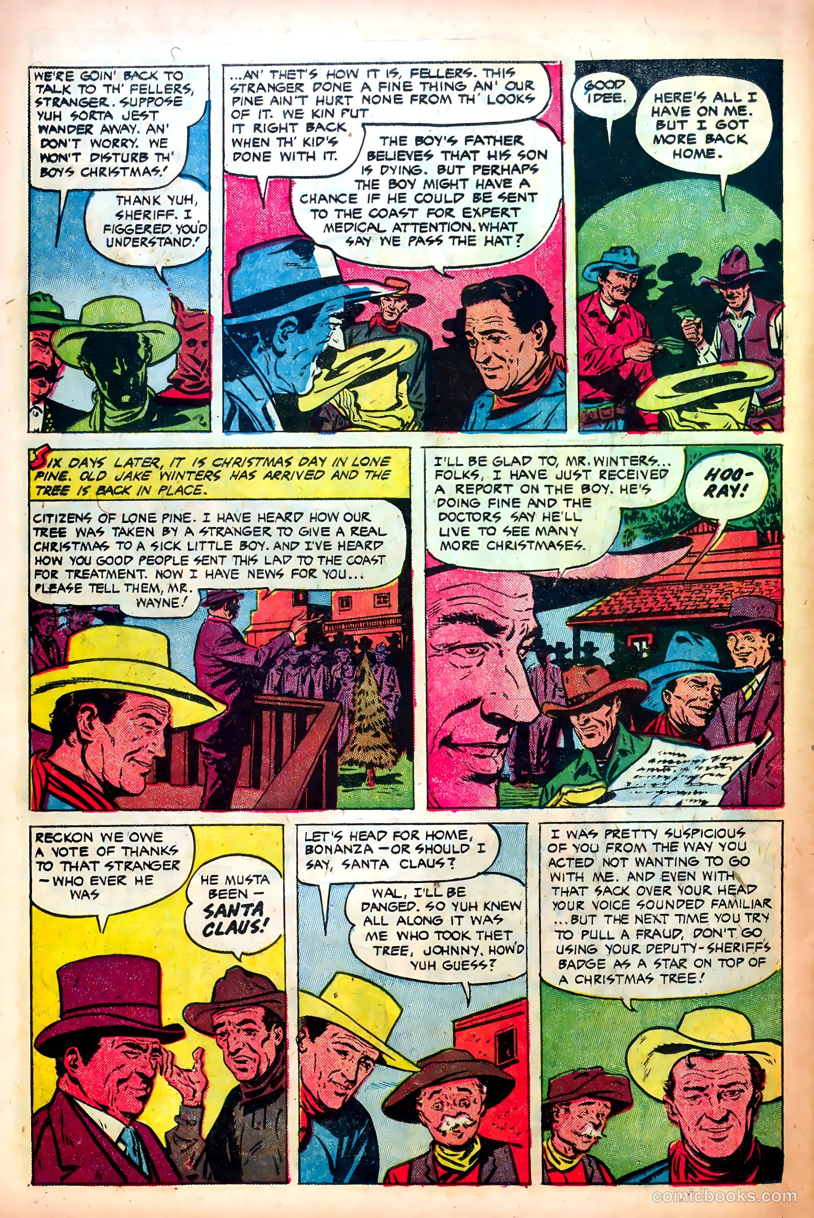 John Wayne Adventure Comics #14 (1952) — page 26 of 36