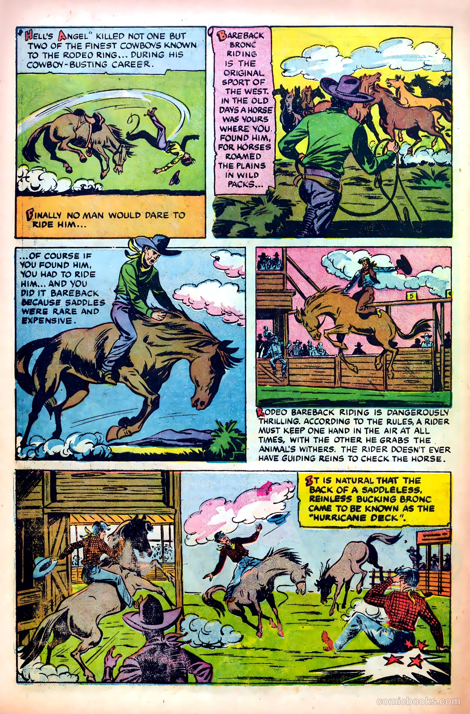 John Wayne Adventure Comics #14 (1952) — page 28 of 36