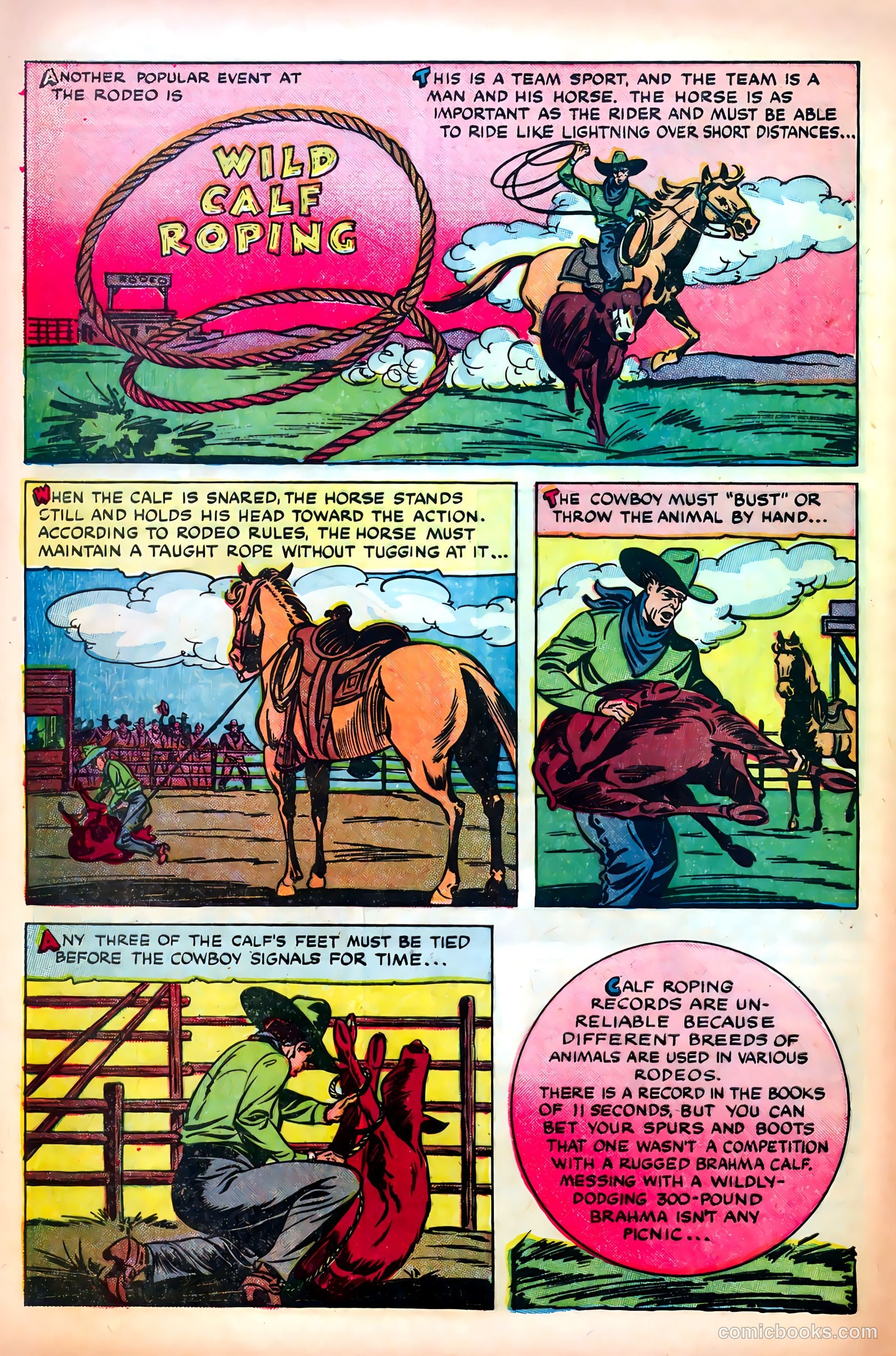 John Wayne Adventure Comics #14 (1952) — page 30 of 36
