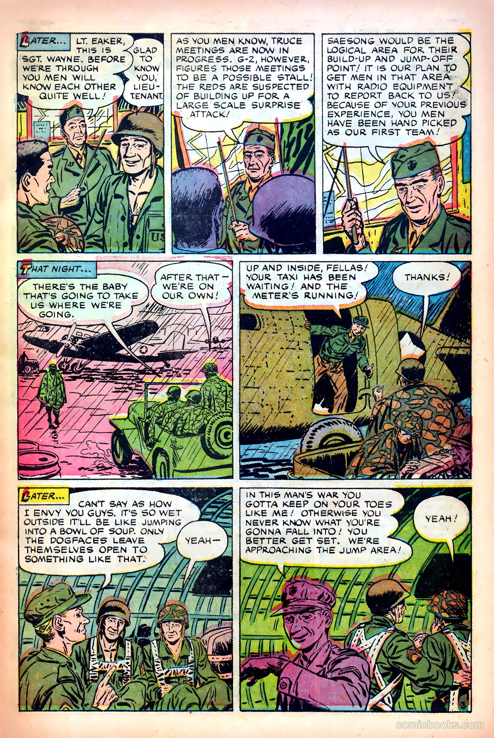 John Wayne Adventure Comics #14 (1952) — page 5 of 36