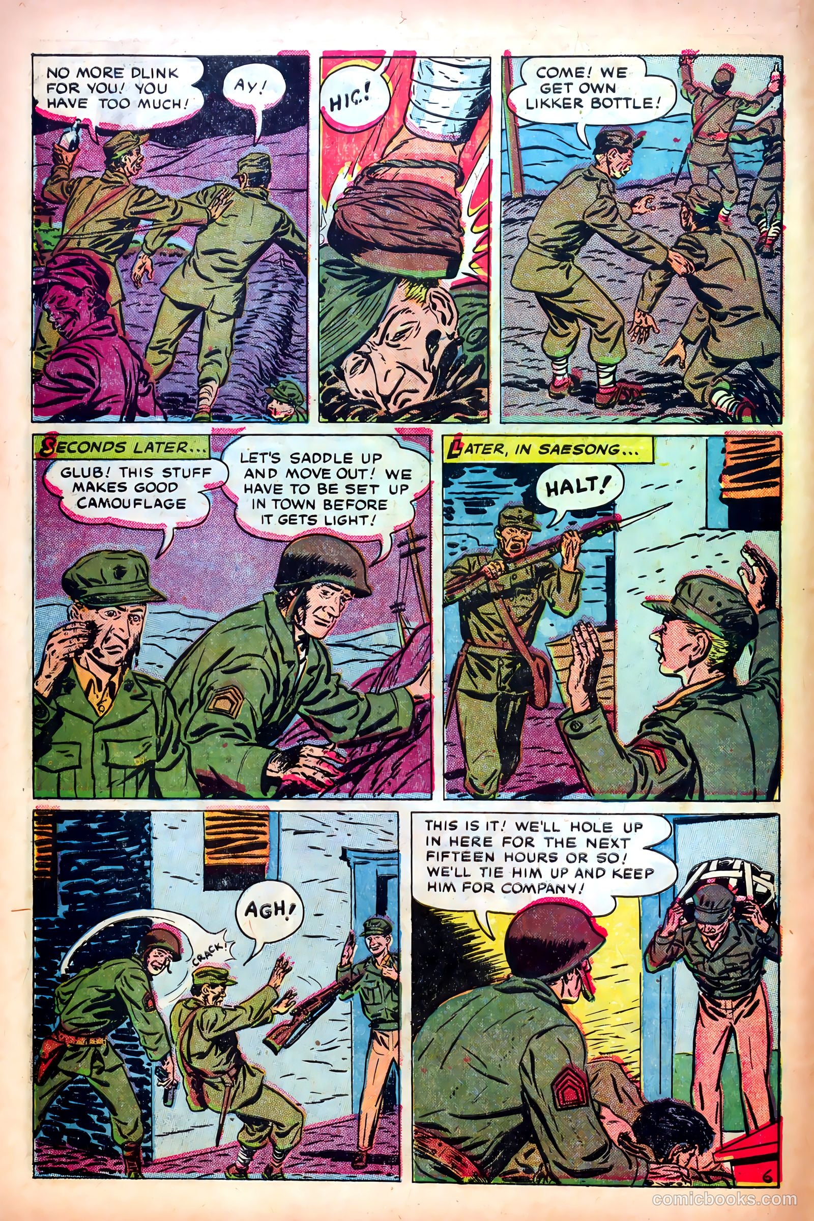 John Wayne Adventure Comics #14 (1952) — page 8 of 36