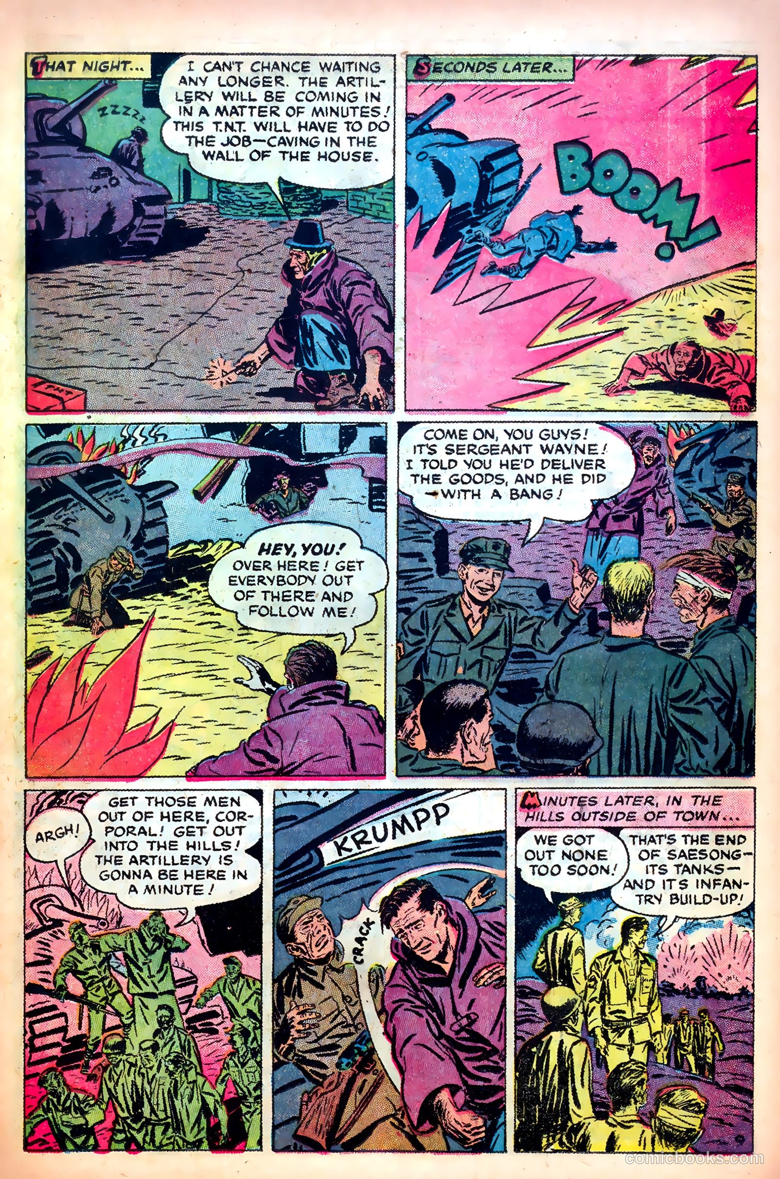 John Wayne Adventure Comics #14 (1952) — page 11 of 36