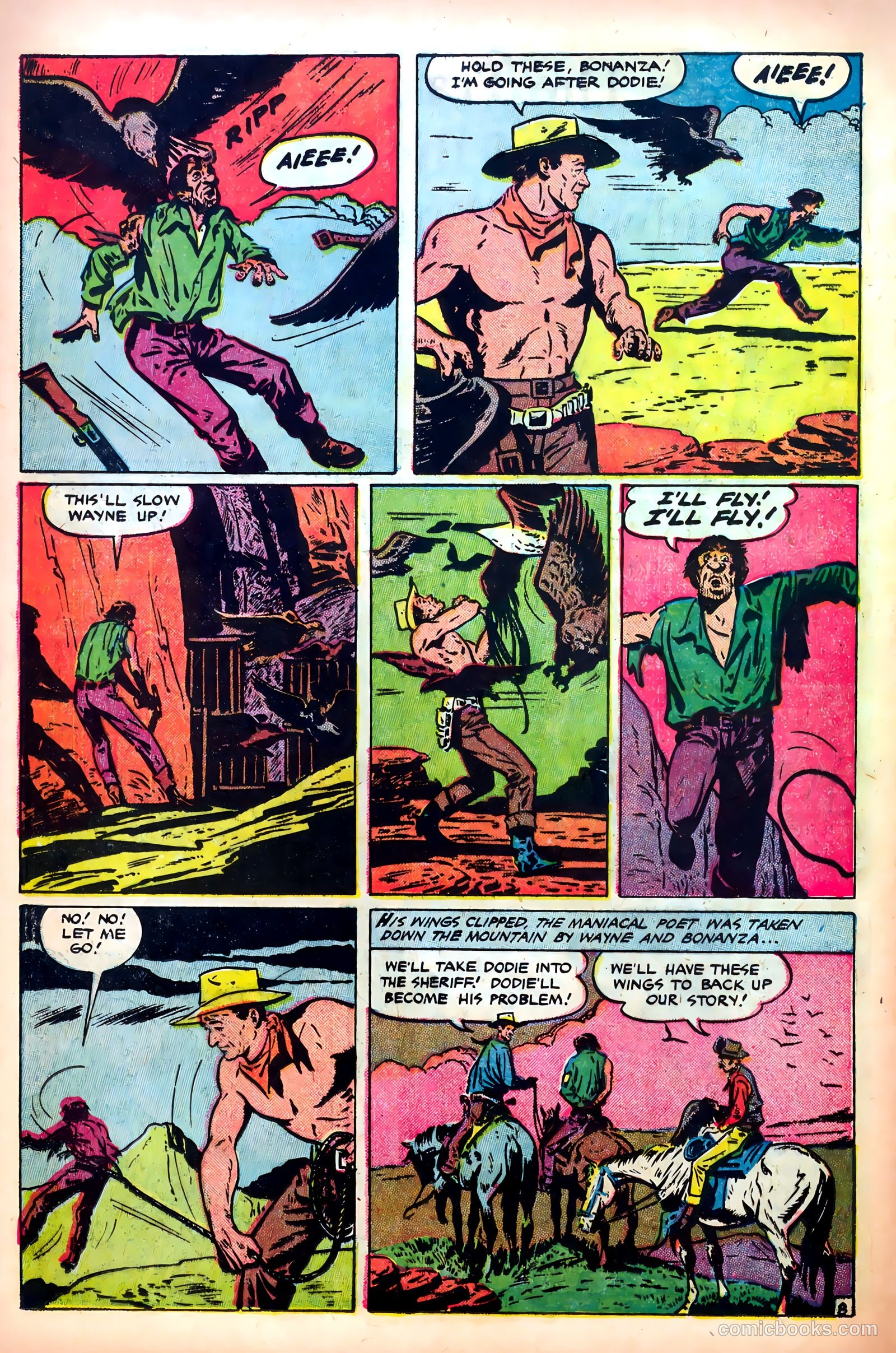 John Wayne Adventure Comics #14 (1952) — page 20 of 36