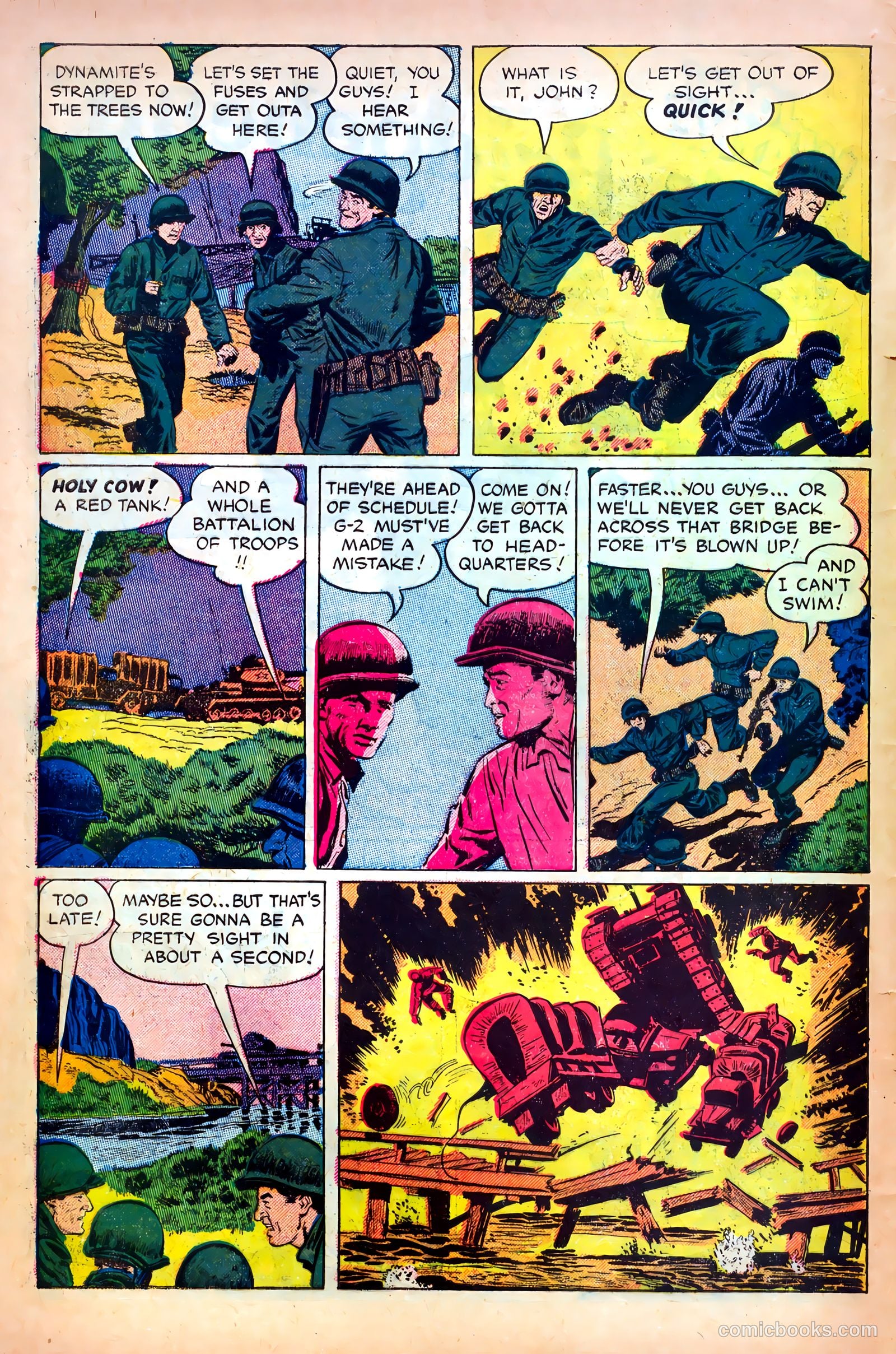 John Wayne Adventure Comics #15 (1952) — page 4 of 36