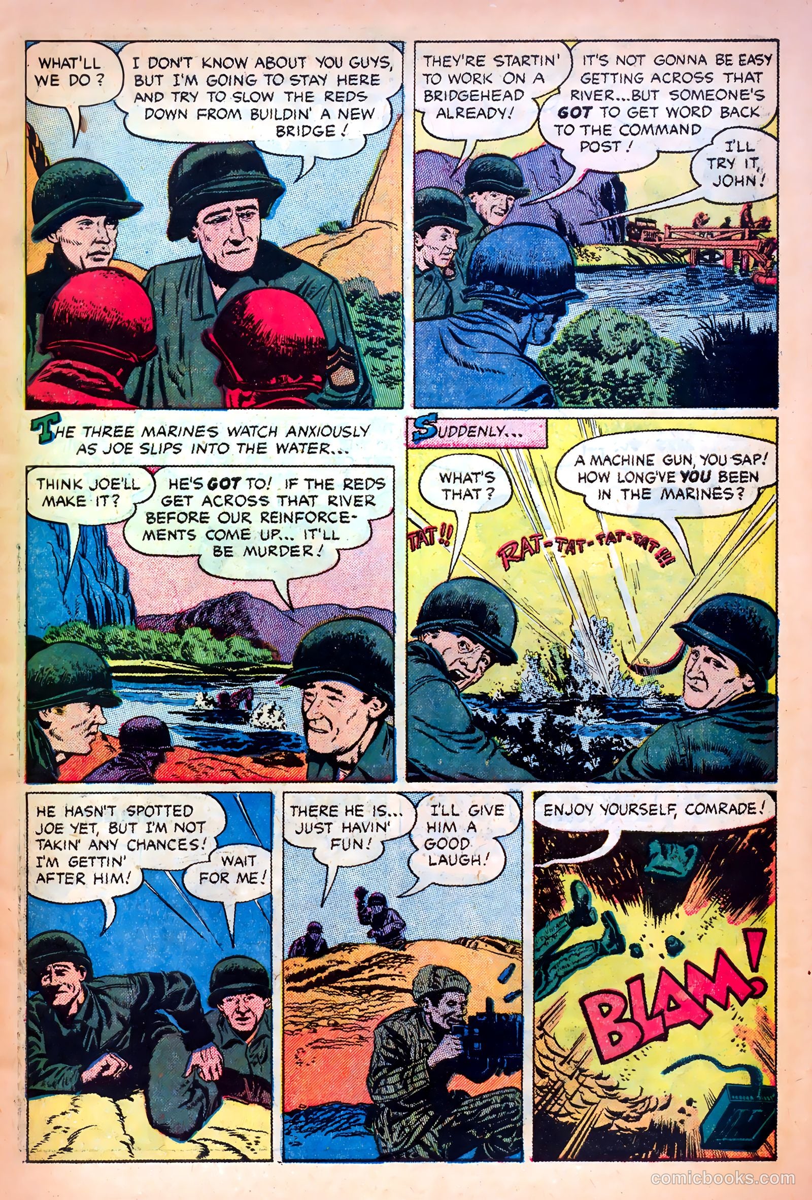 John Wayne Adventure Comics #15 (1952) — page 5 of 36