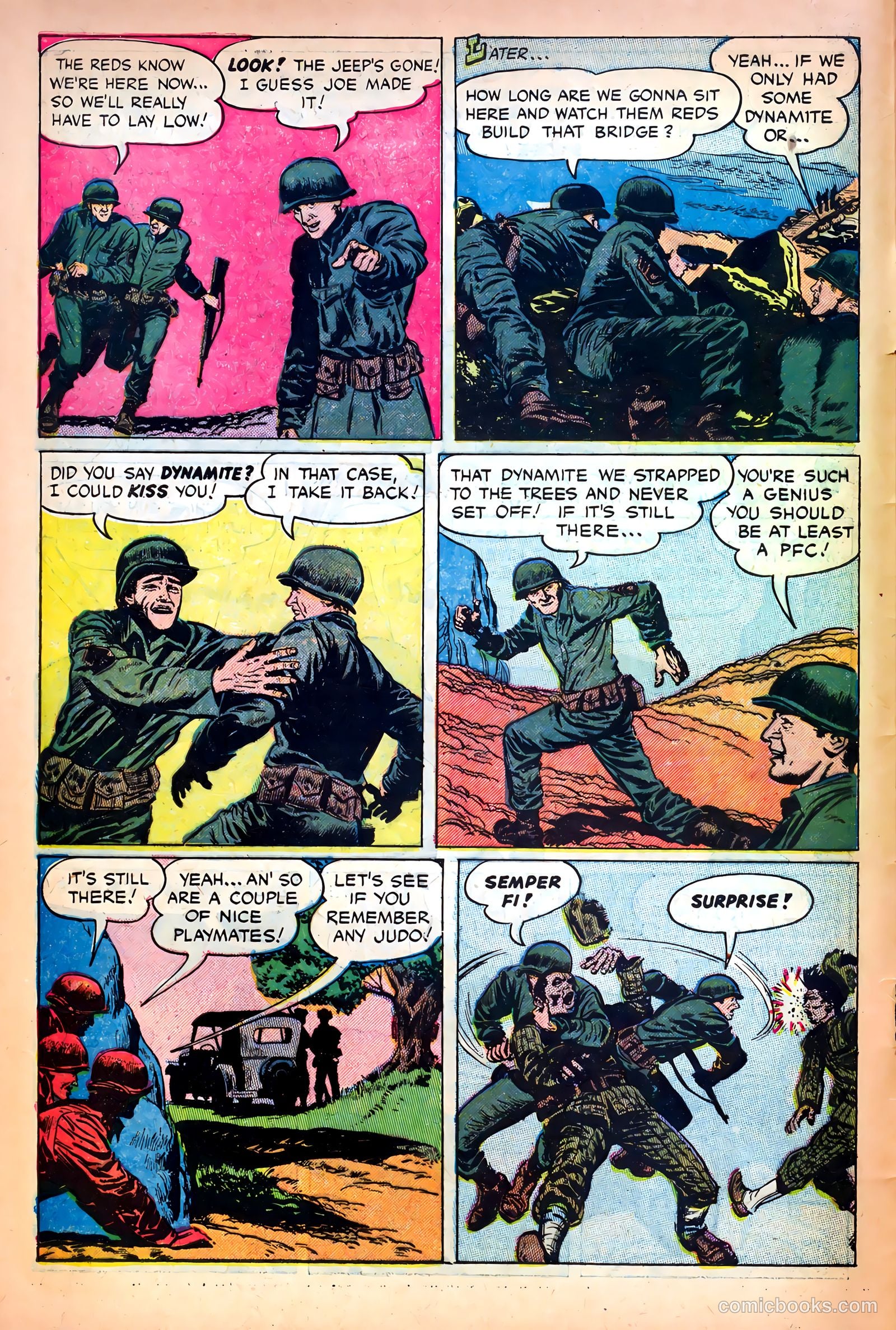 John Wayne Adventure Comics #15 (1952) — page 6 of 36