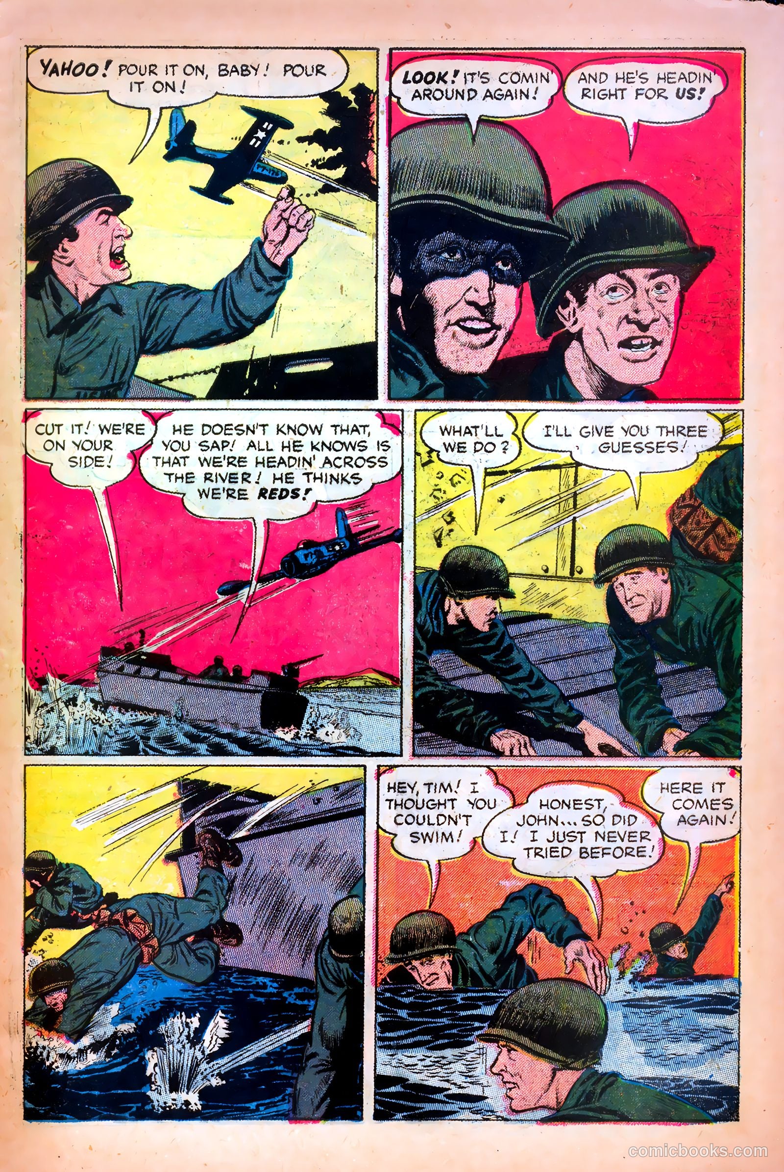 John Wayne Adventure Comics #15 (1952) — page 9 of 36