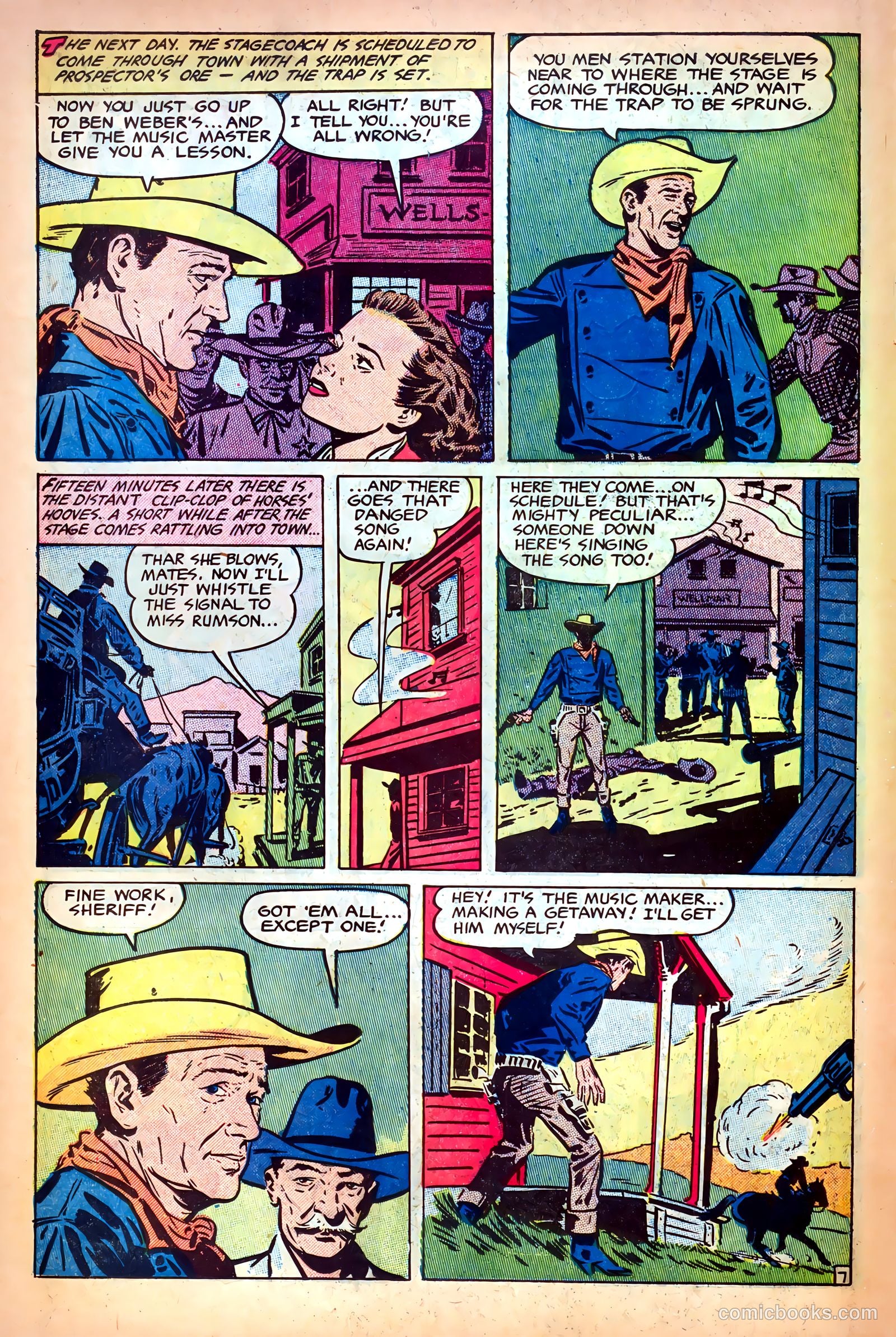 John Wayne Adventure Comics #15 (1952) — page 18 of 36