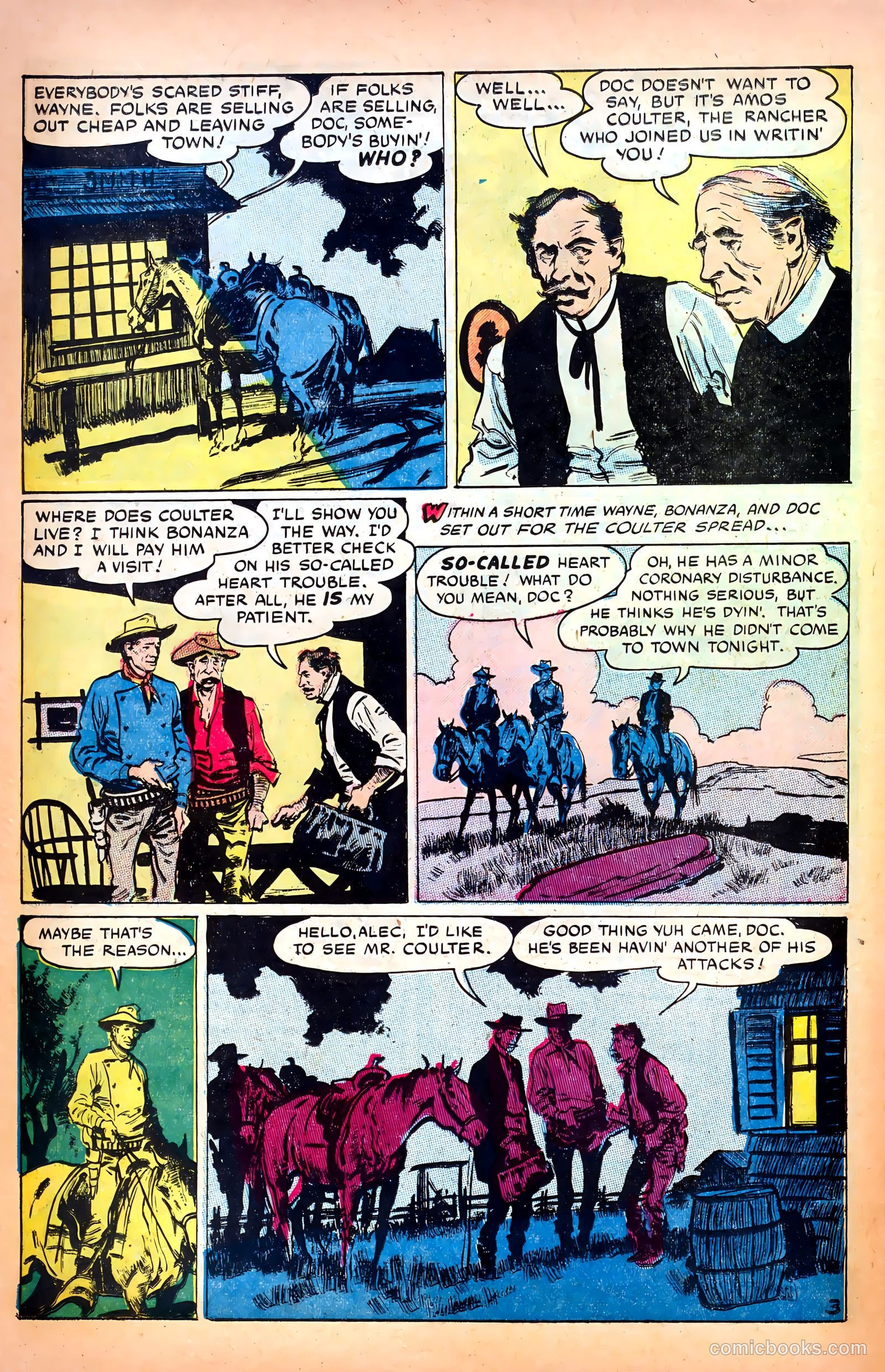 John Wayne Adventure Comics #15 (1952) — page 24 of 36