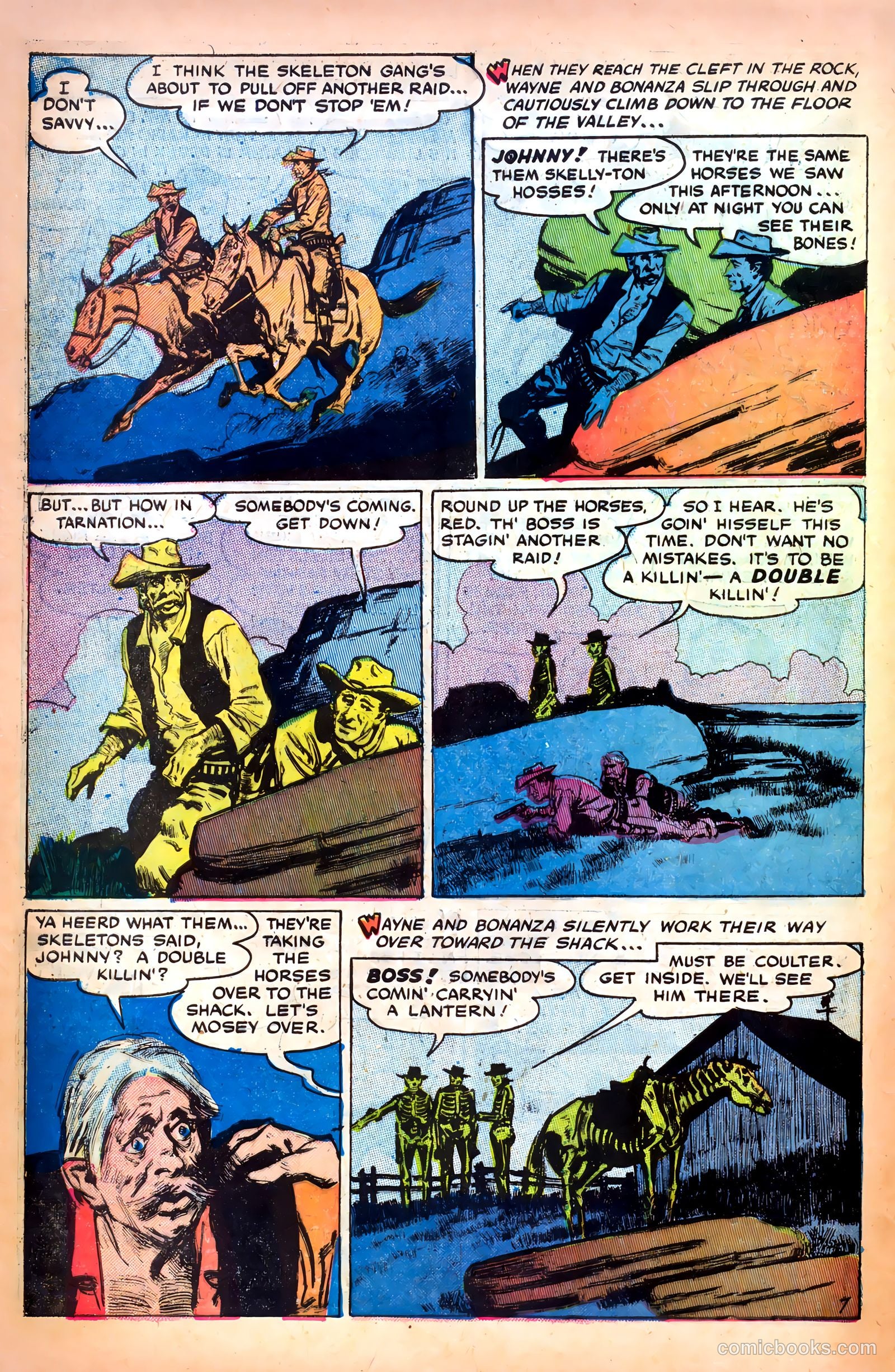 John Wayne Adventure Comics #15 (1952) — page 28 of 36