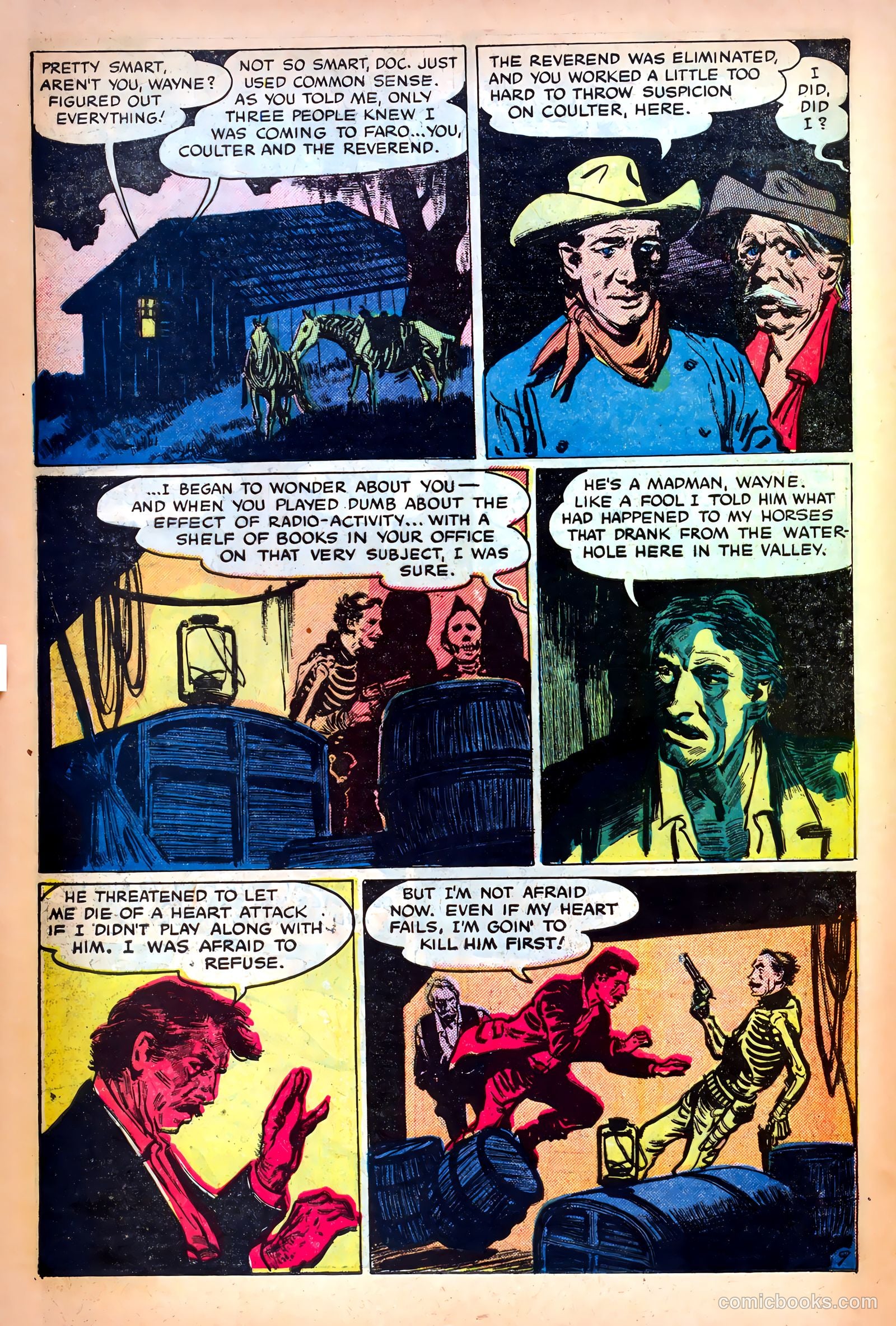 John Wayne Adventure Comics #15 (1952) — page 30 of 36