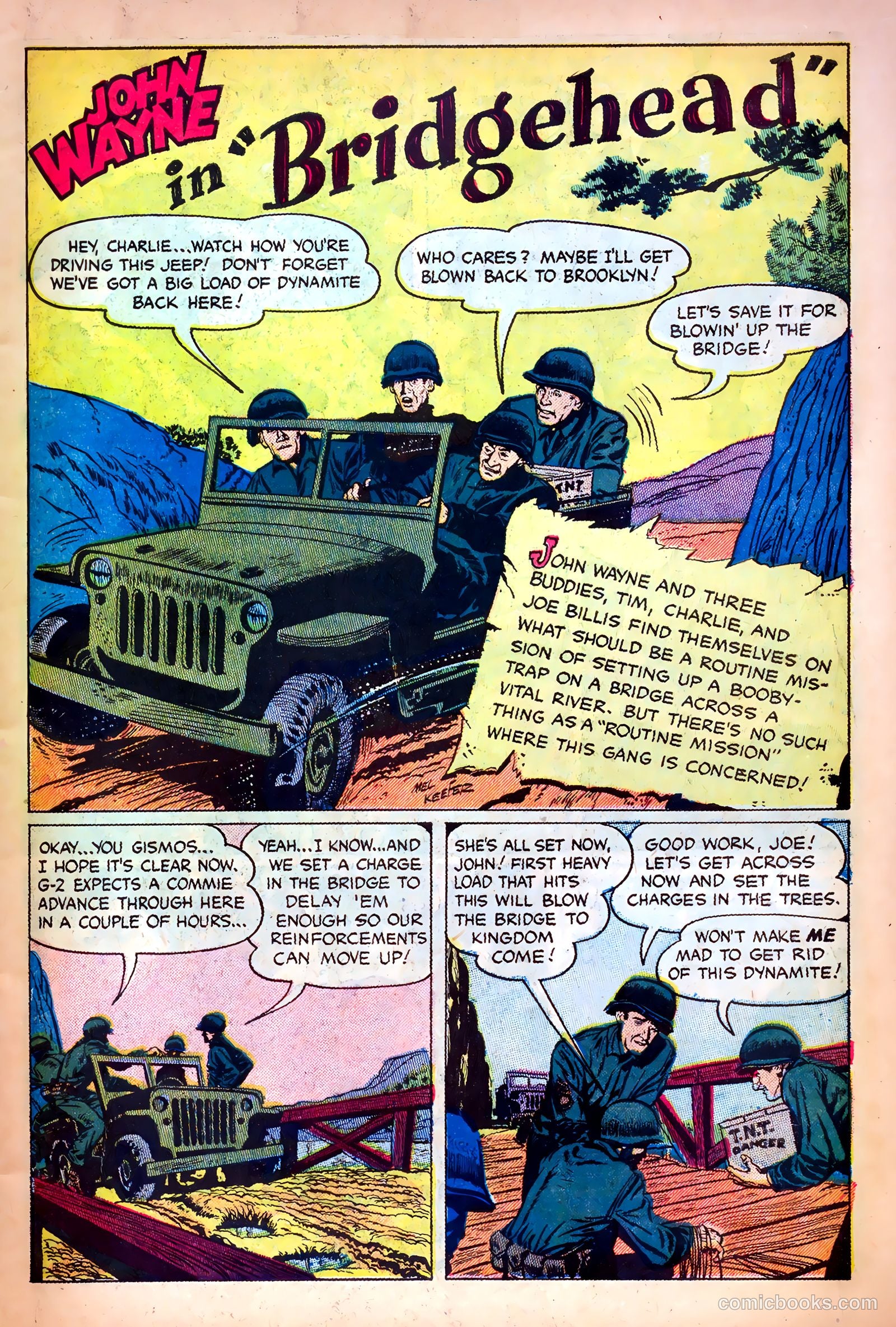 John Wayne Adventure Comics #15 (1952) — page 3 of 36