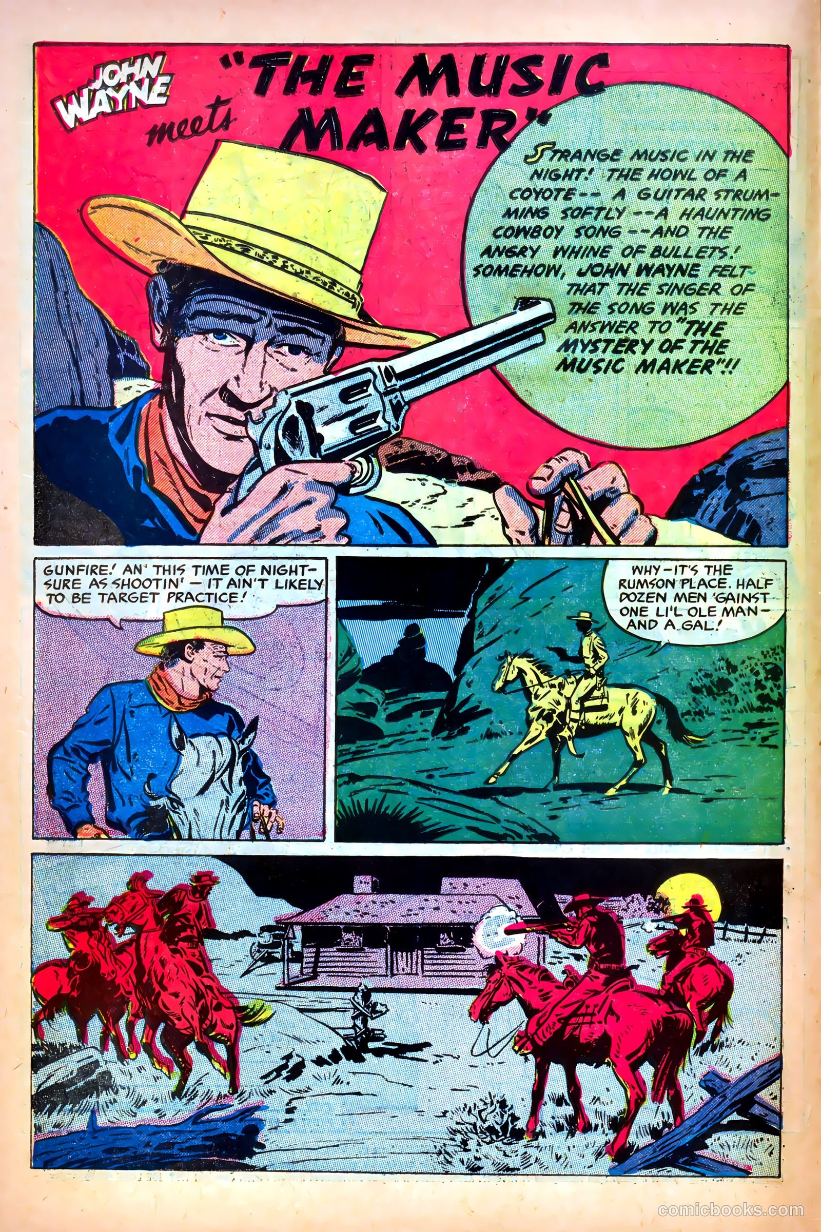 John Wayne Adventure Comics #15 (1952) — page 12 of 36