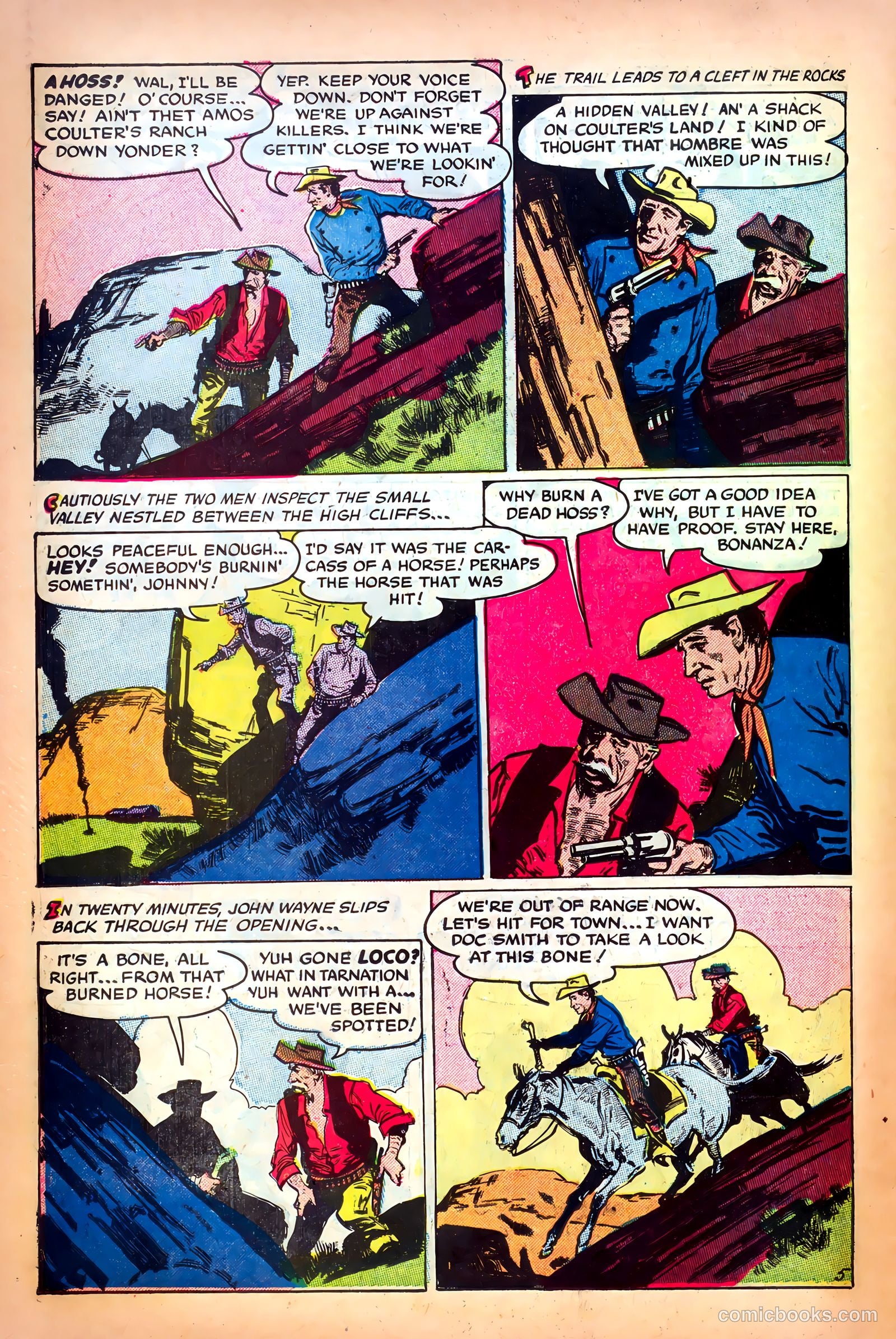John Wayne Adventure Comics #15 (1952) — page 26 of 36