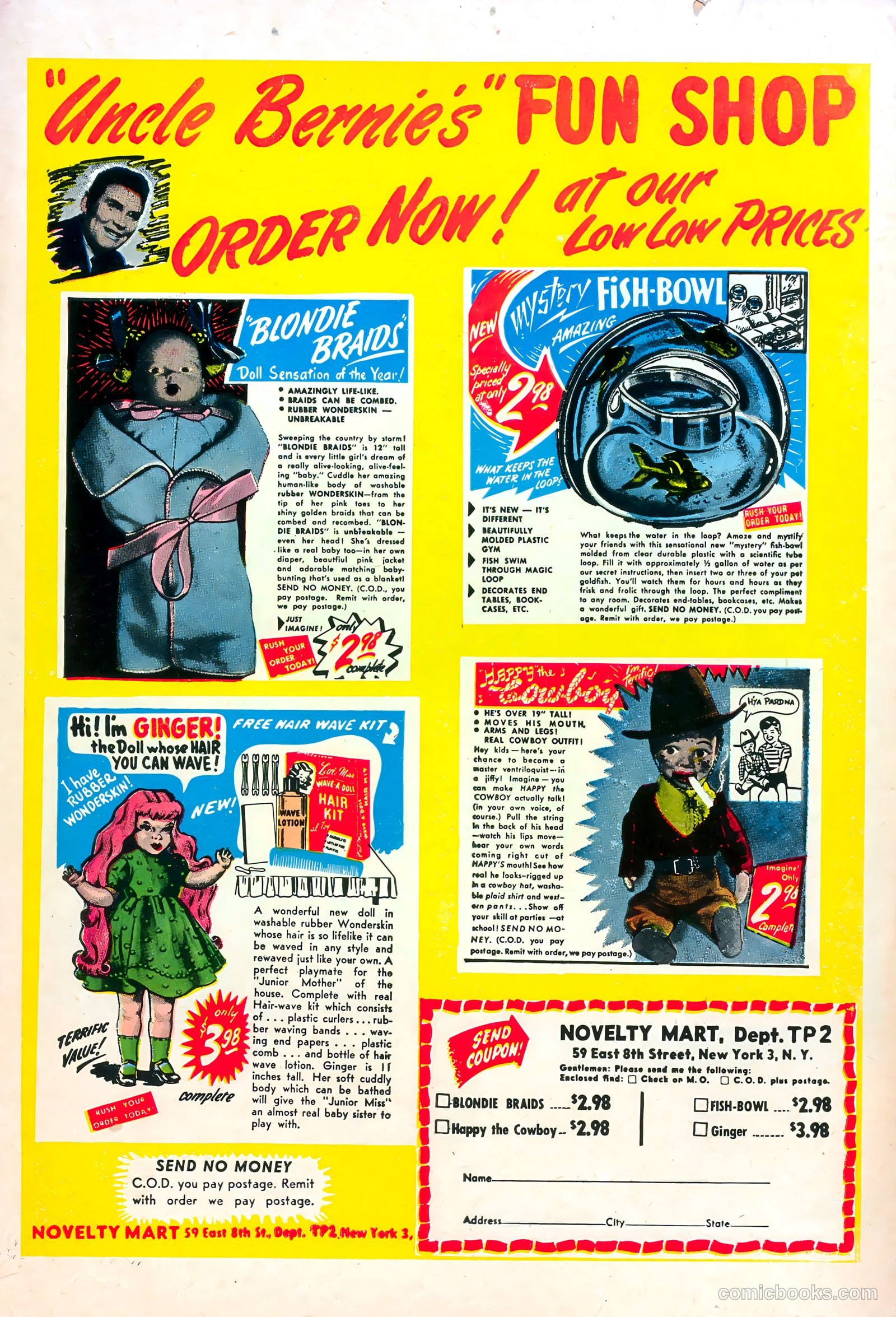 John Wayne Adventure Comics #15 (1952) — page 36 of 36