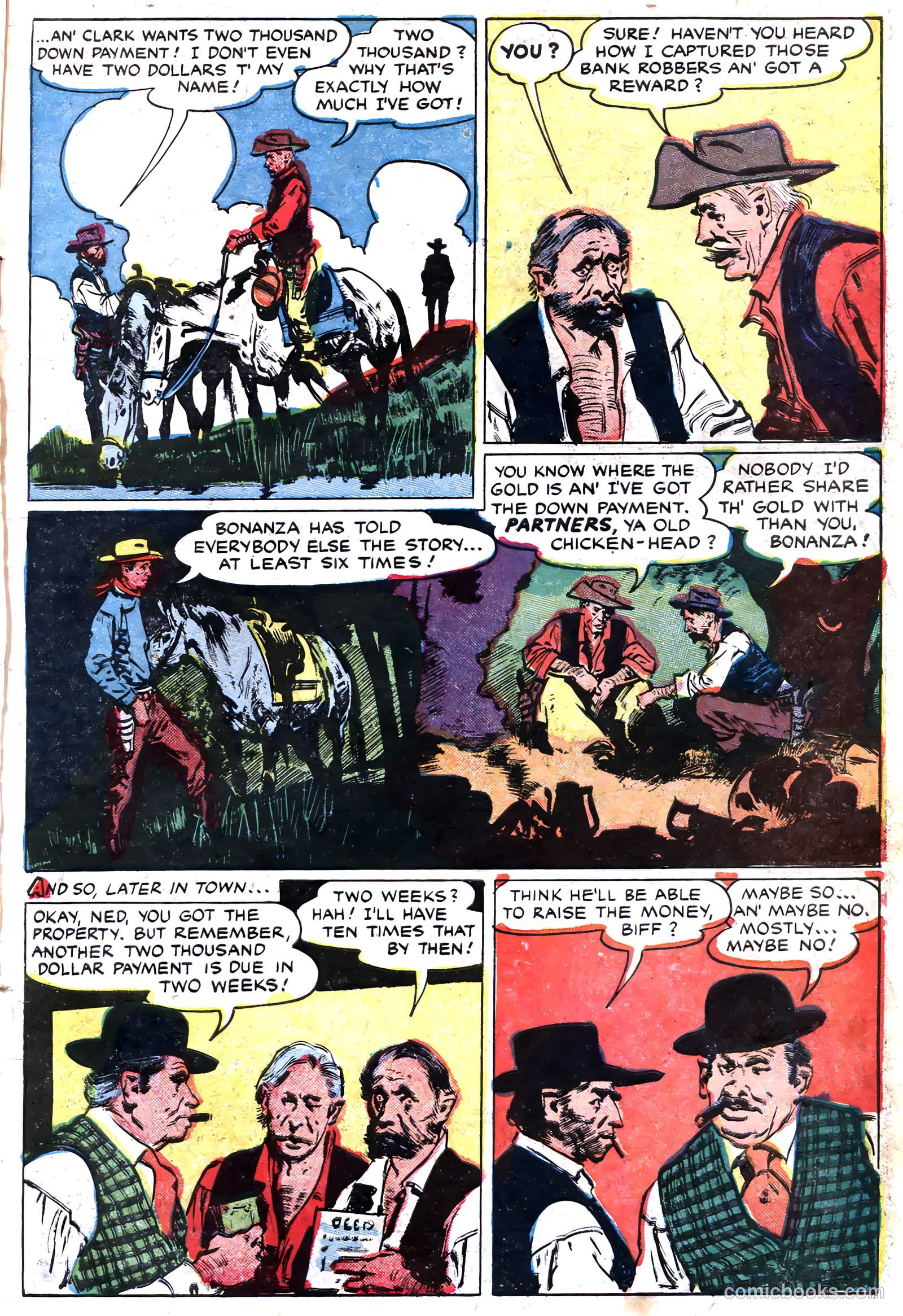 John Wayne Adventure Comics #16 (1952) — page 5 of 36