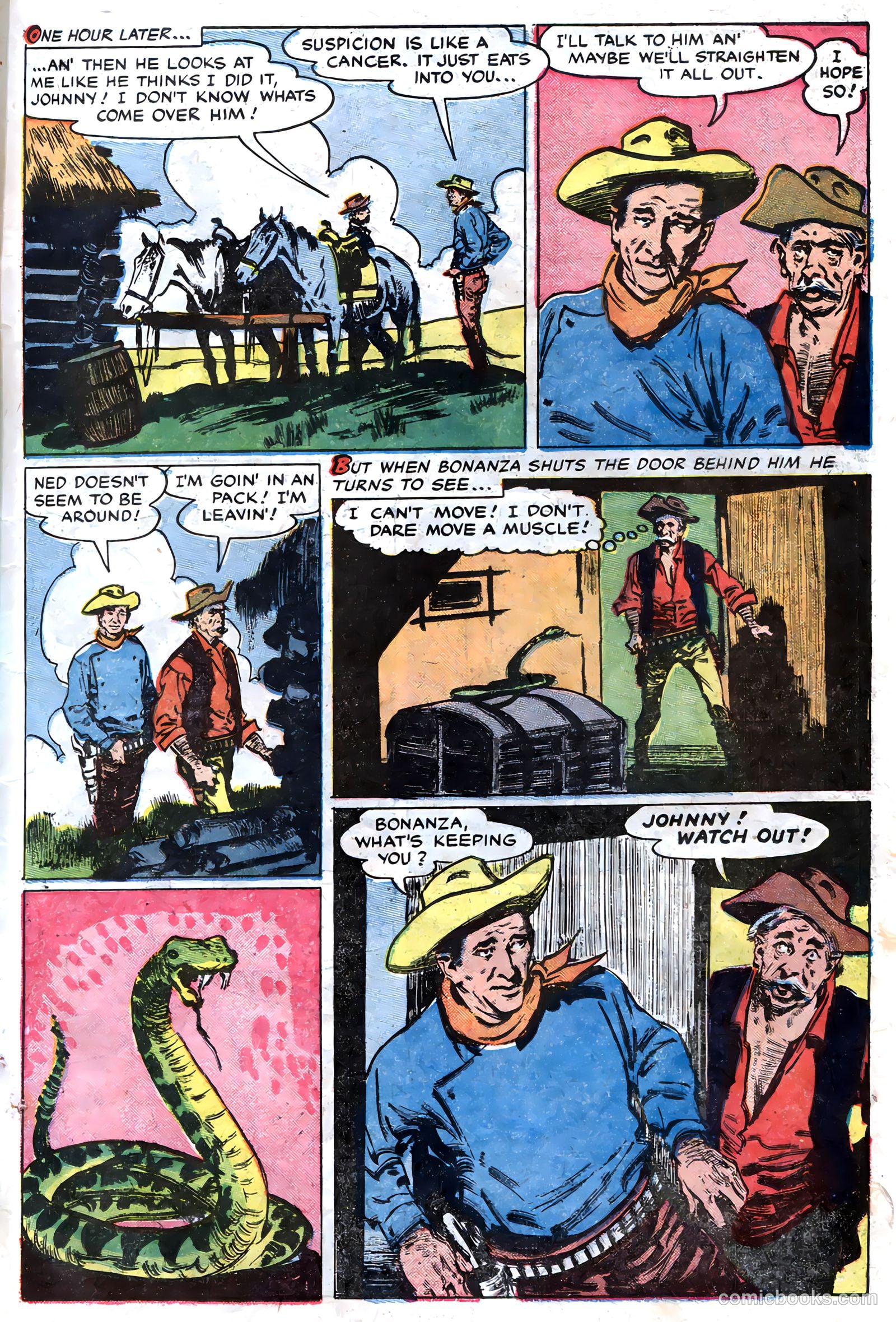 John Wayne Adventure Comics #16 (1952) — page 11 of 36