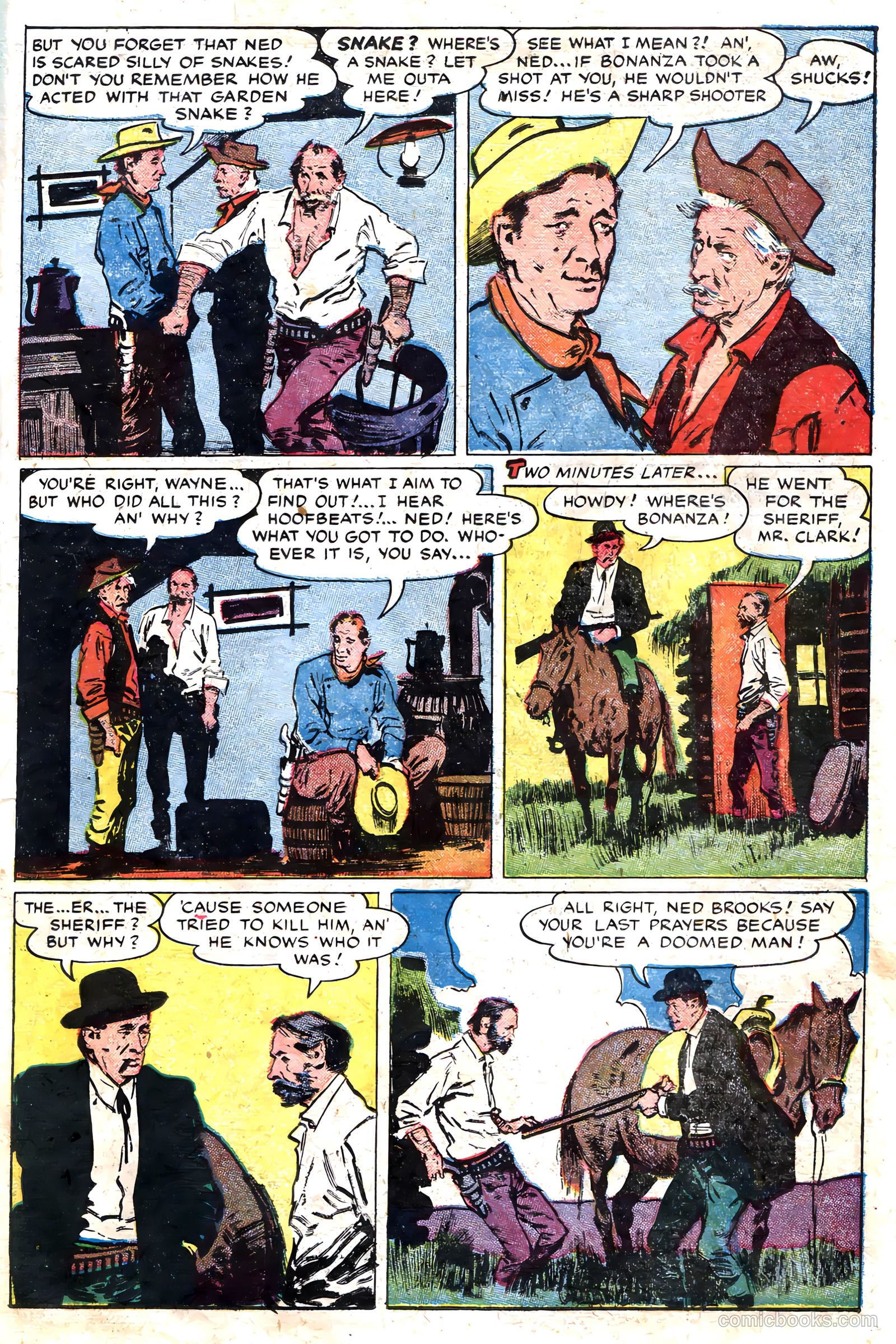 John Wayne Adventure Comics #16 (1952) — page 13 of 36