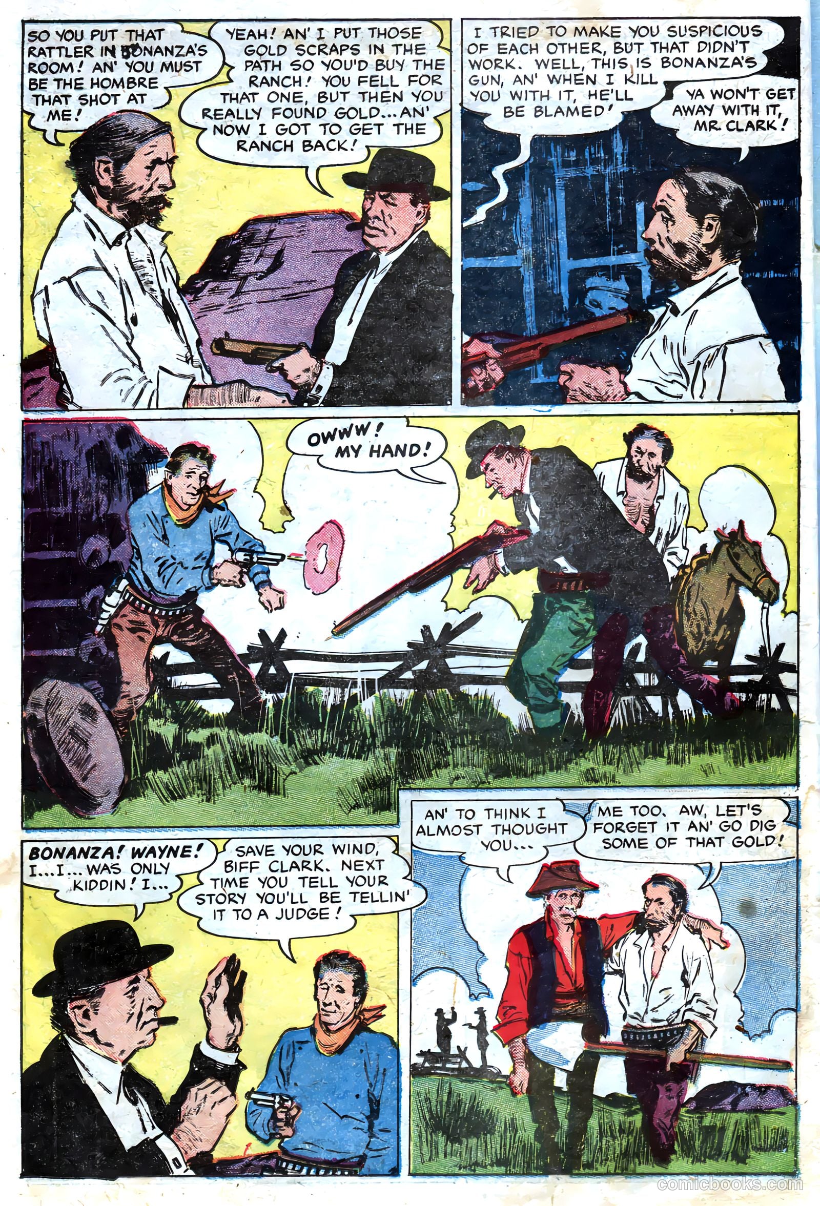 John Wayne Adventure Comics #16 (1952) — page 14 of 36