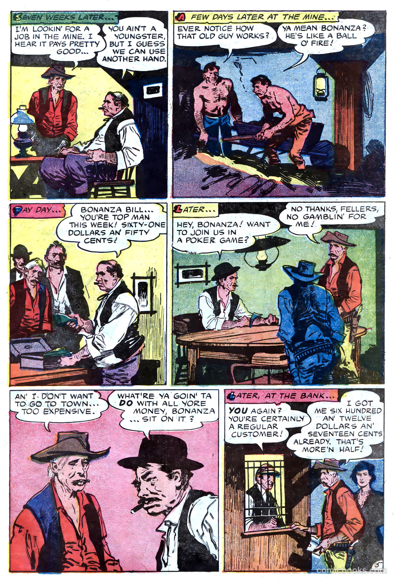 John Wayne Adventure Comics #16 (1952) — page 19 of 36