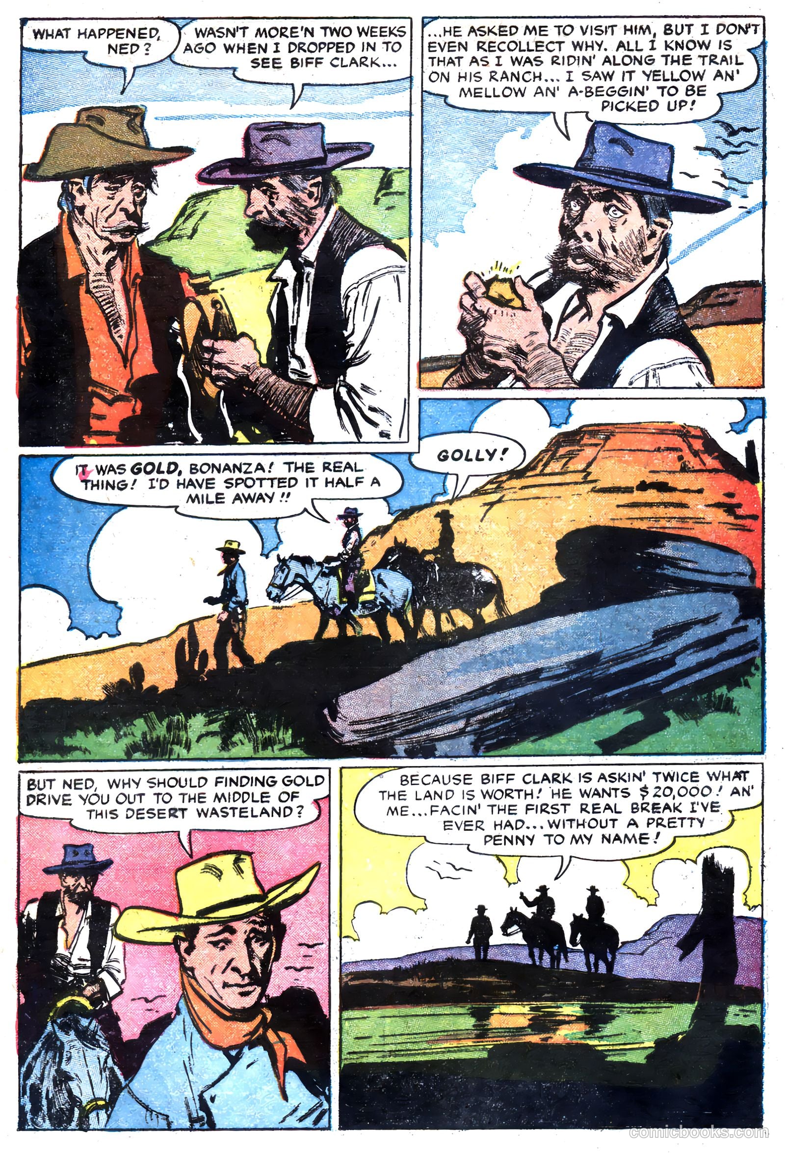John Wayne Adventure Comics #16 (1952) — page 4 of 36