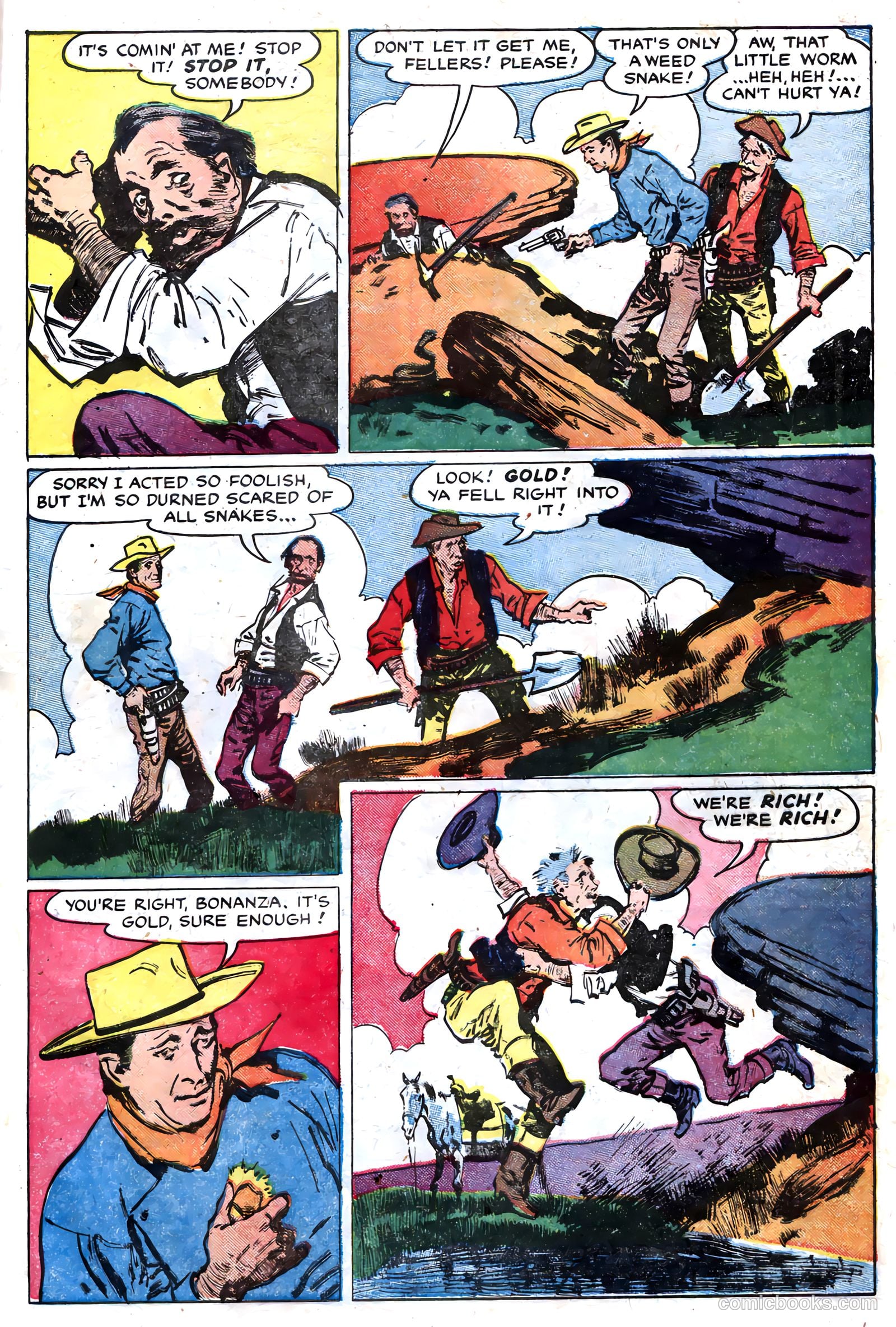 John Wayne Adventure Comics #16 (1952) — page 7 of 36