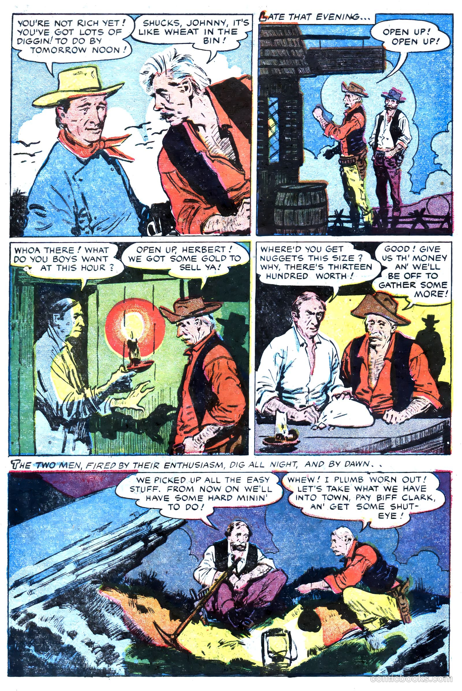 John Wayne Adventure Comics #16 (1952) — page 8 of 36