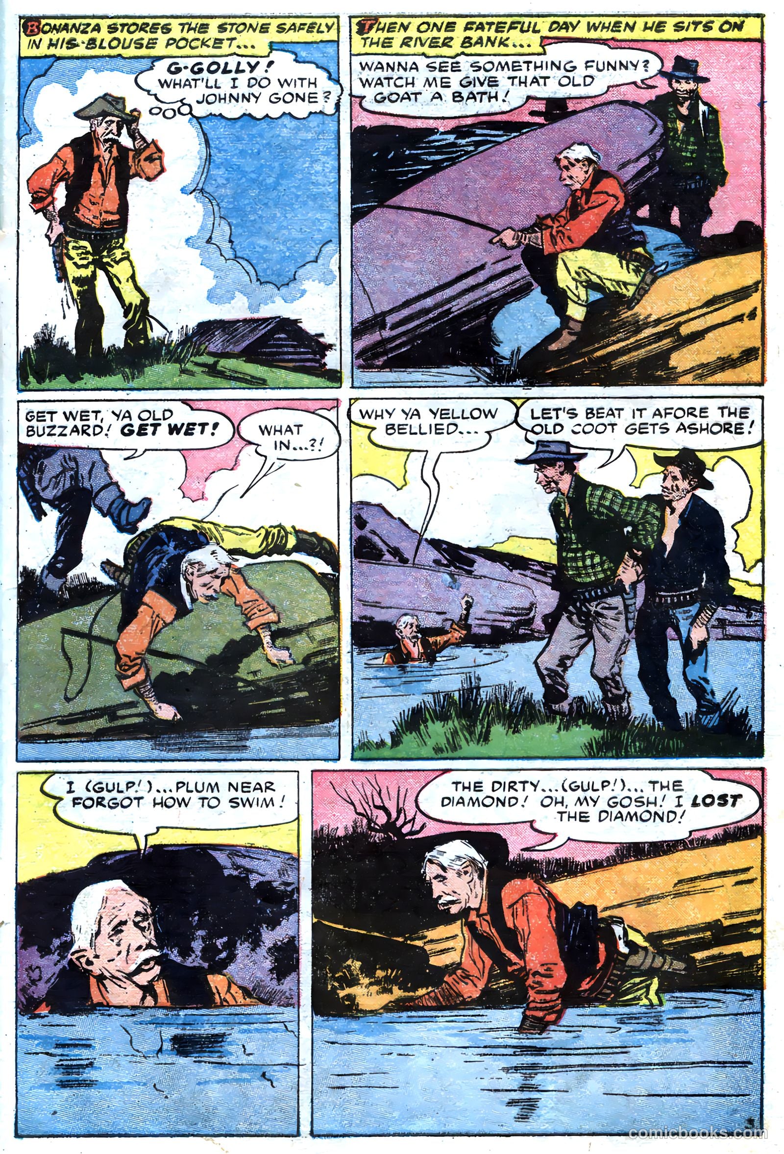 John Wayne Adventure Comics #16 (1952) — page 17 of 36
