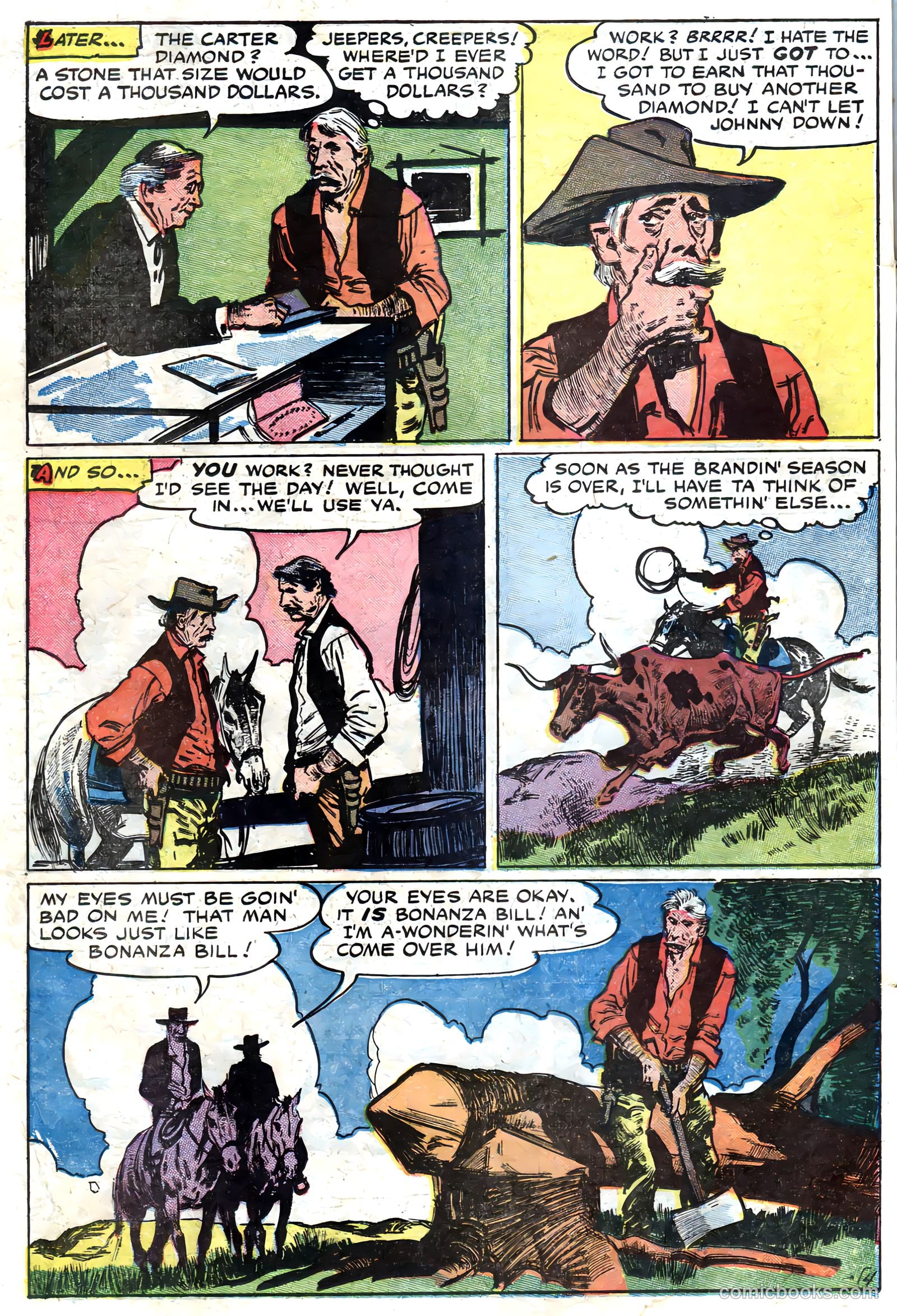 John Wayne Adventure Comics #16 (1952) — page 18 of 36