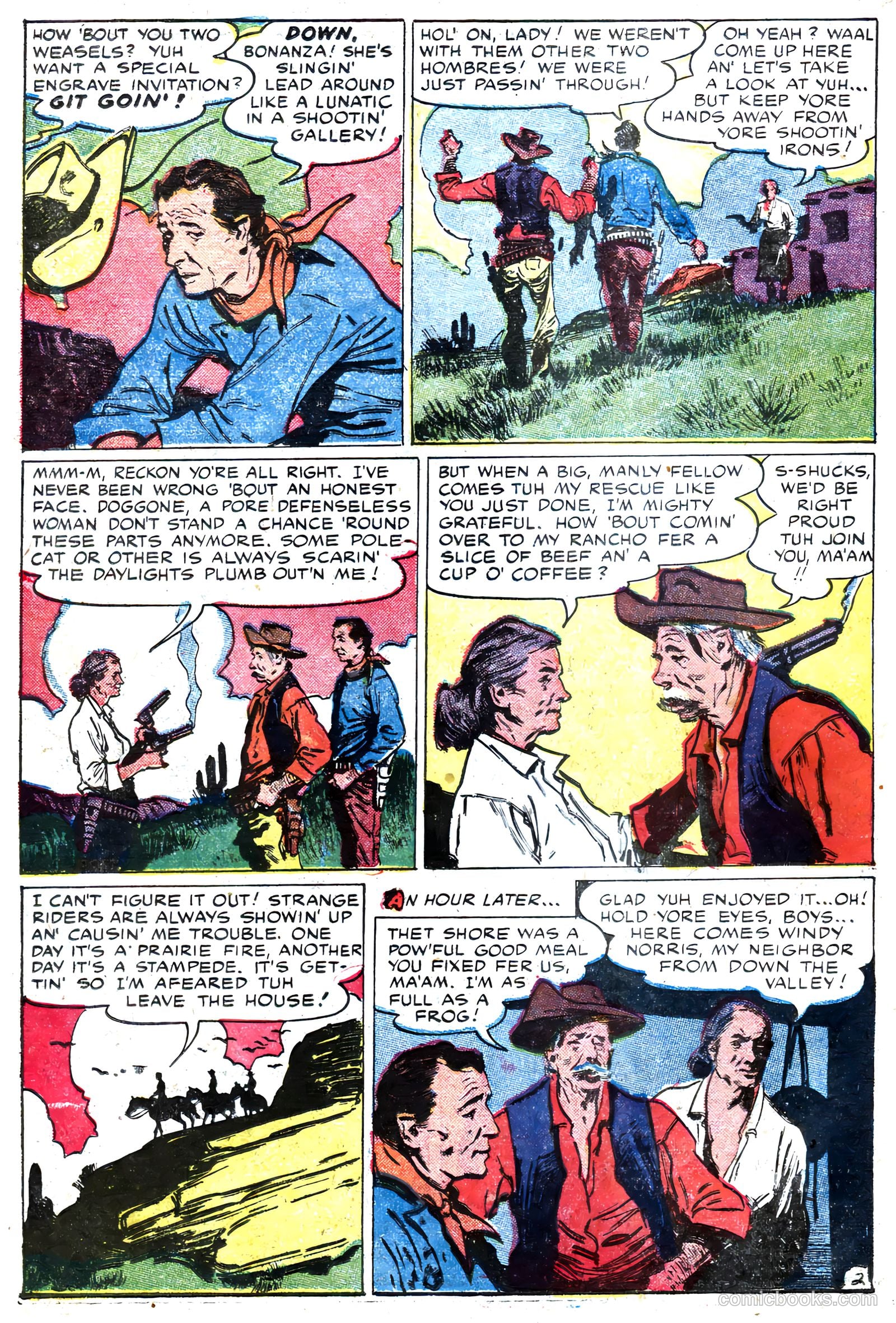 John Wayne Adventure Comics #16 (1952) — page 24 of 36