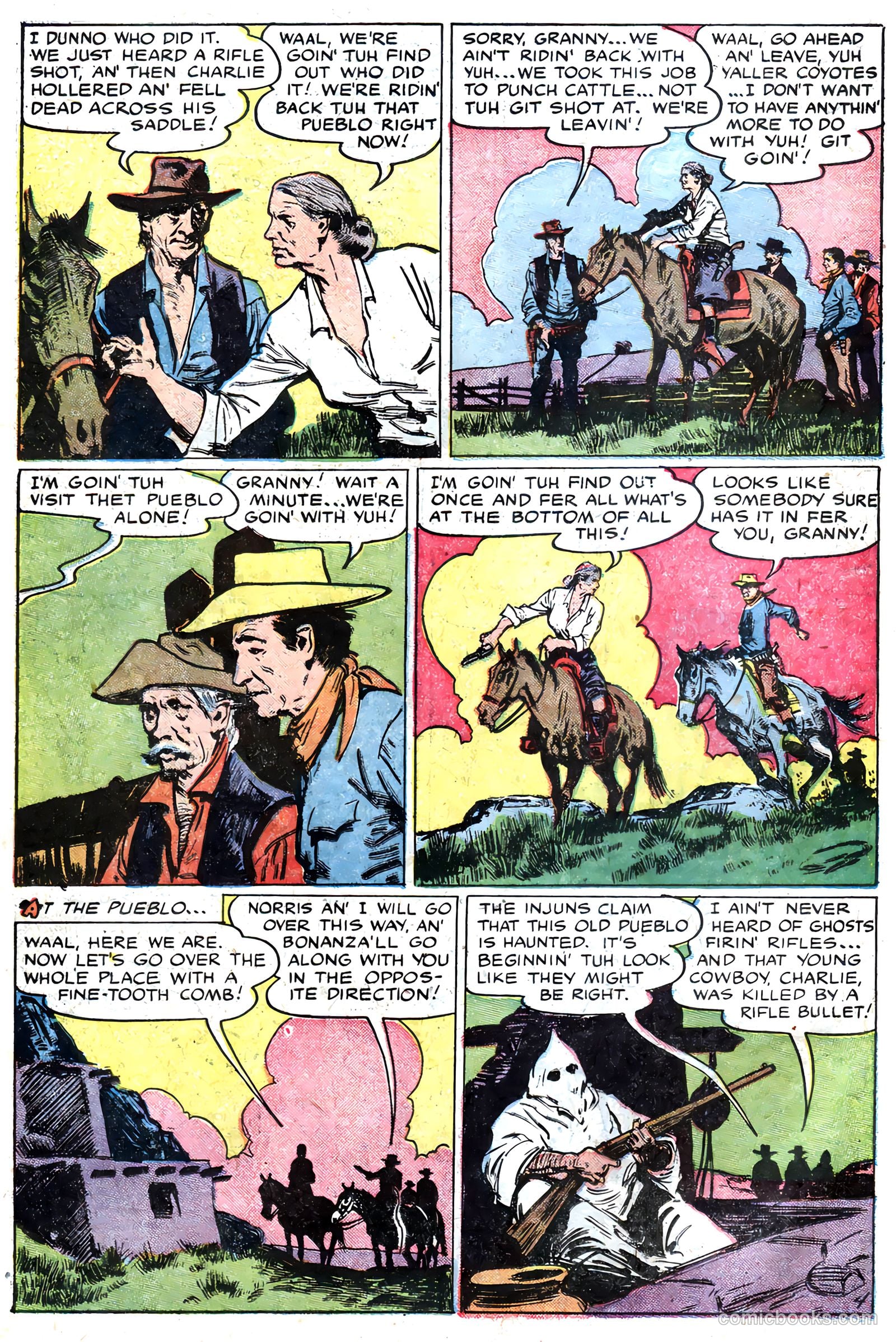 John Wayne Adventure Comics #16 (1952) — page 26 of 36