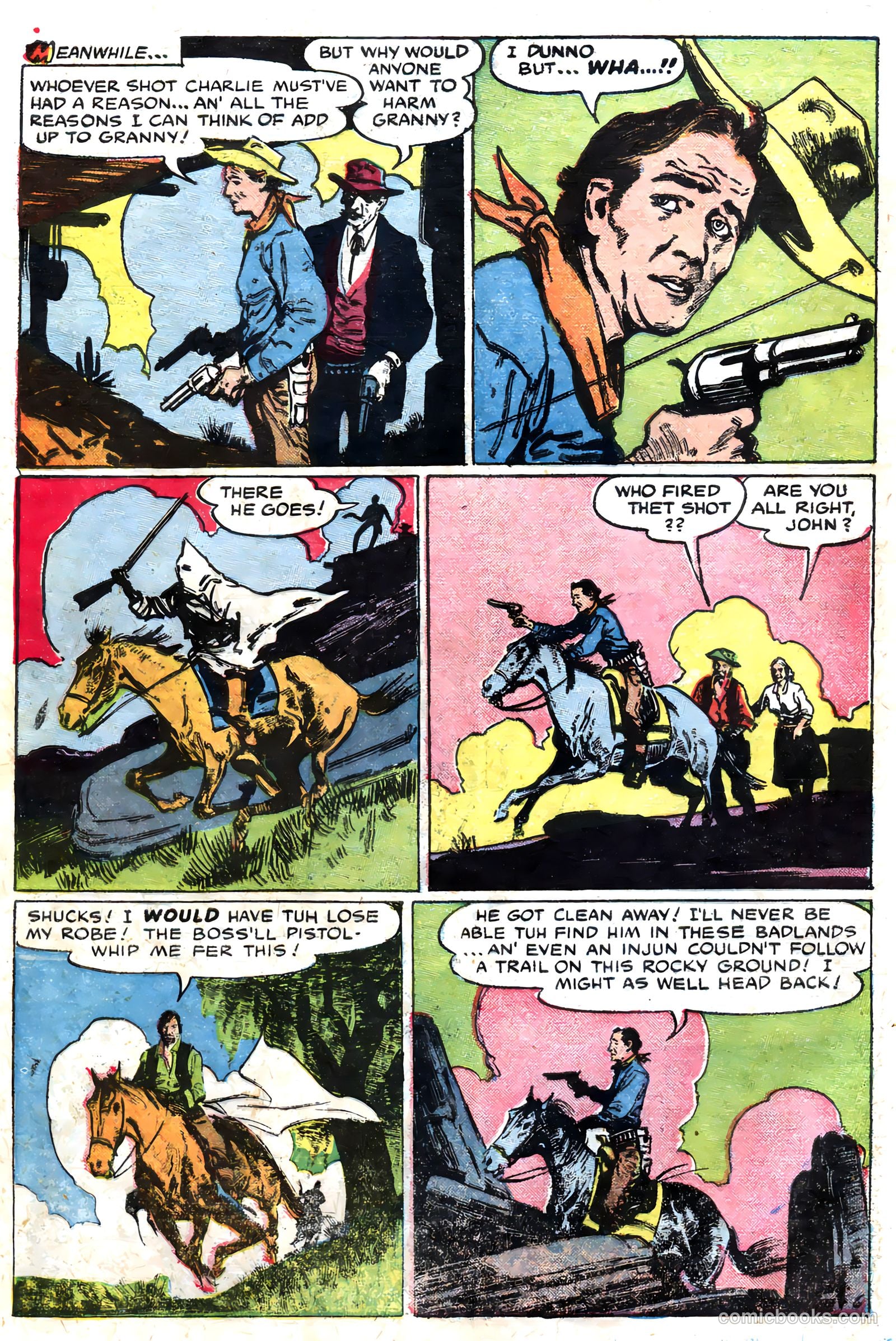 John Wayne Adventure Comics #16 (1952) — page 28 of 36