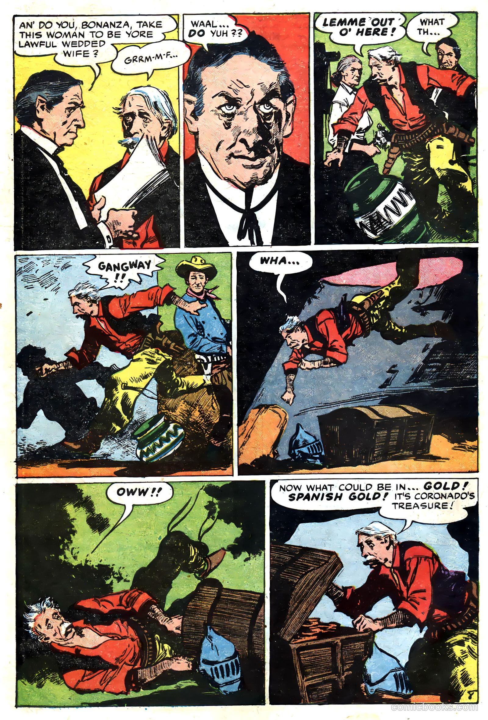 John Wayne Adventure Comics #16 (1952) — page 30 of 36