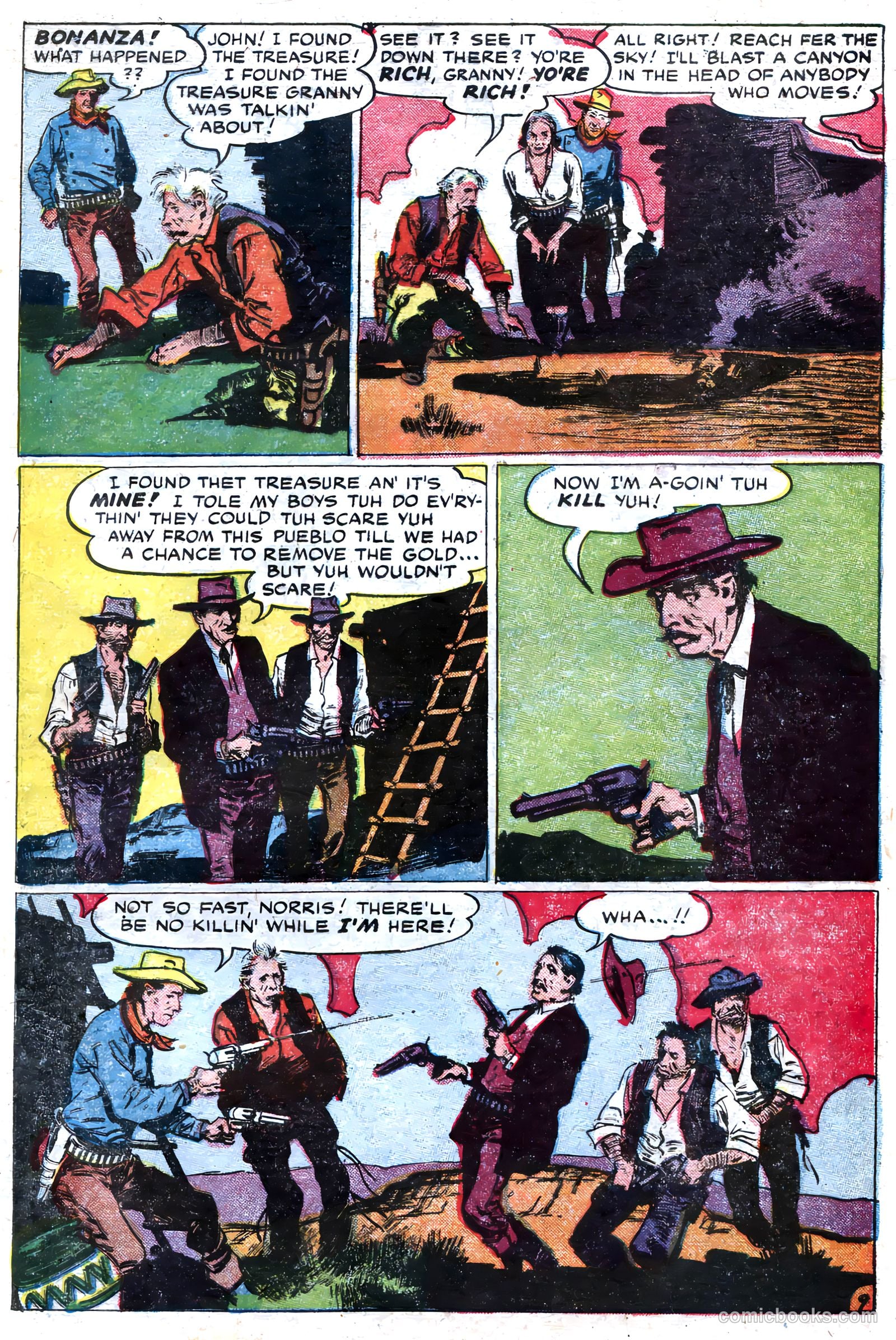 John Wayne Adventure Comics #16 (1952) — page 31 of 36