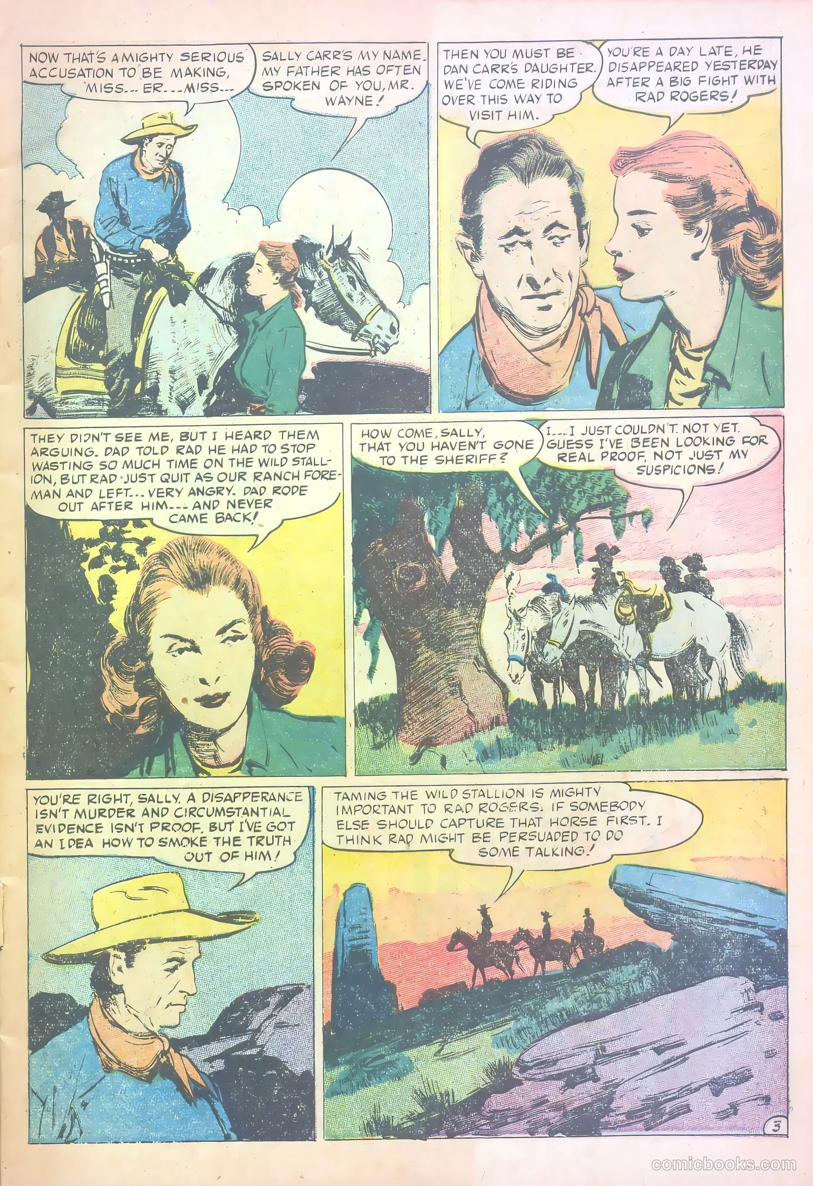 John Wayne Adventure Comics #17 (1952) — page 5 of 36