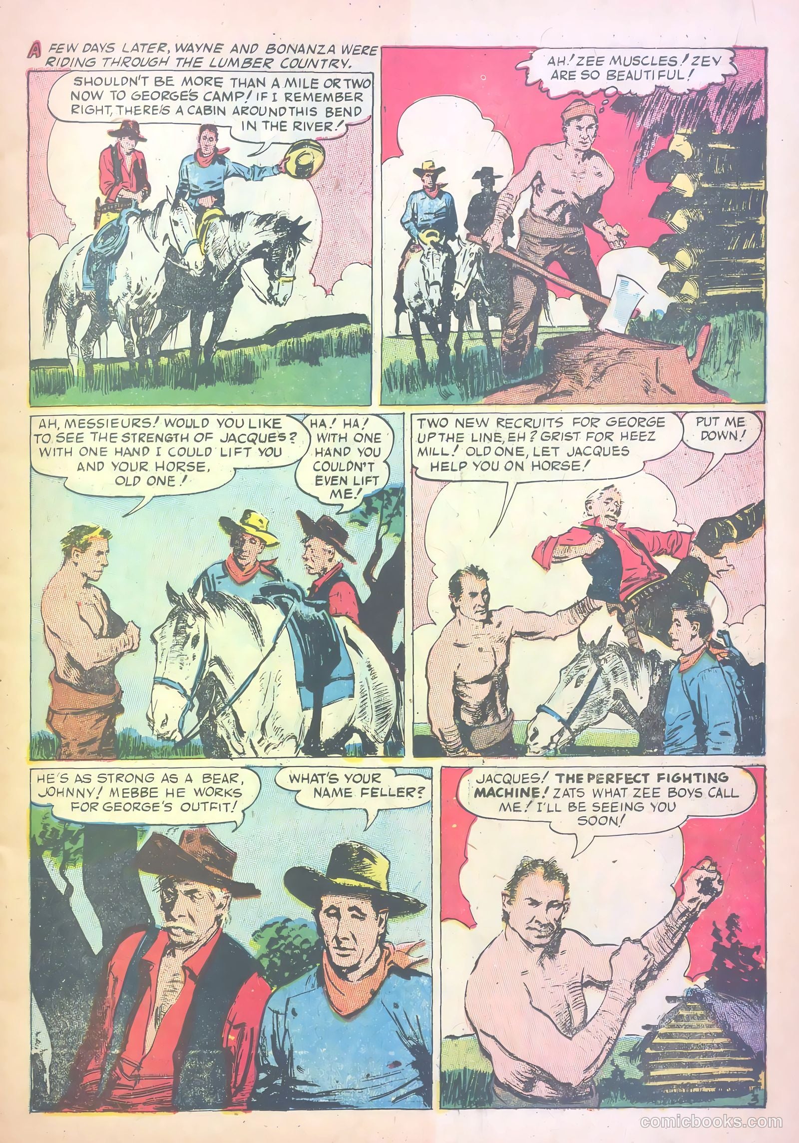 John Wayne Adventure Comics #17 (1952) — page 11 of 36