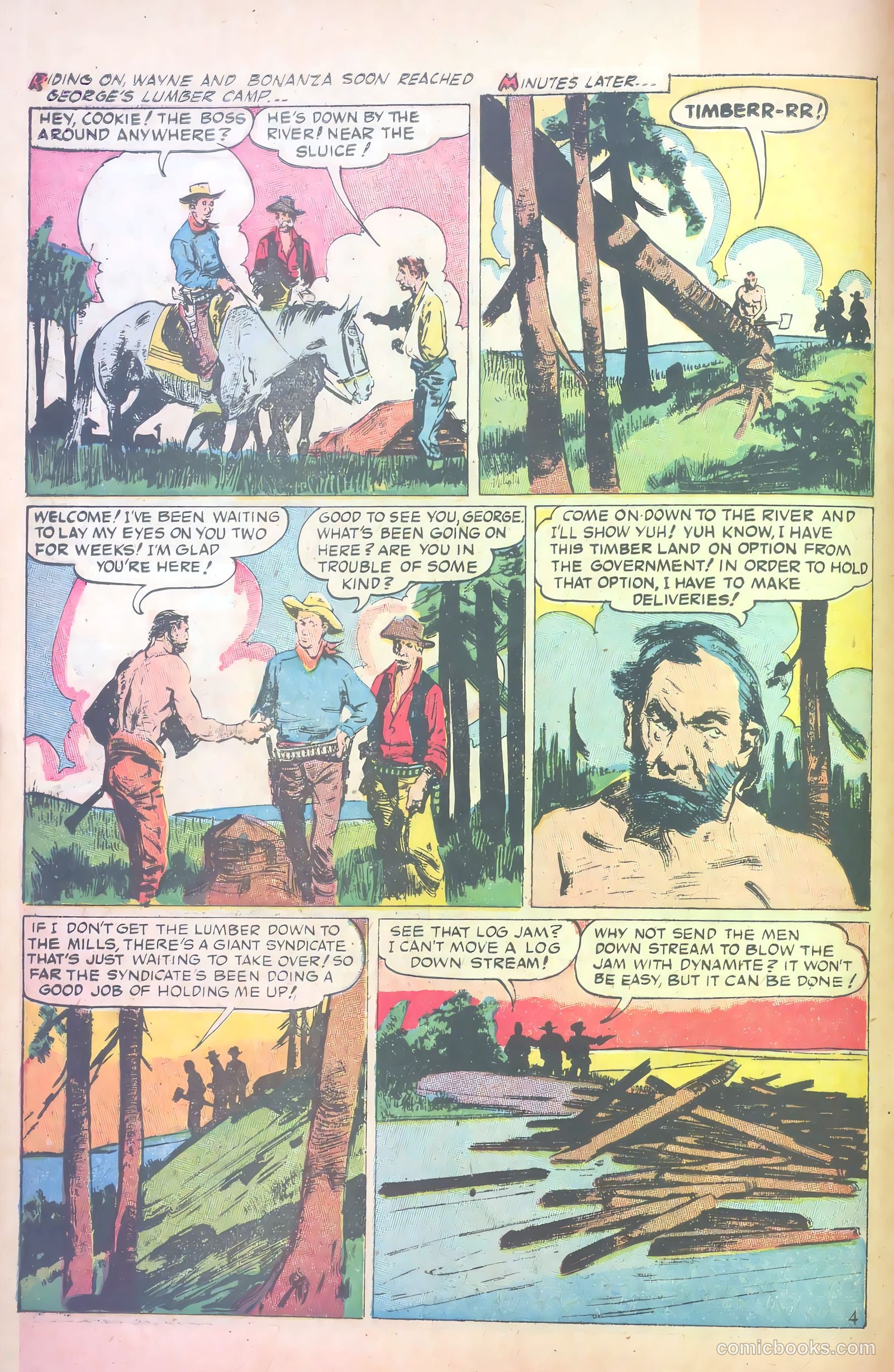 John Wayne Adventure Comics #17 (1952) — page 12 of 36