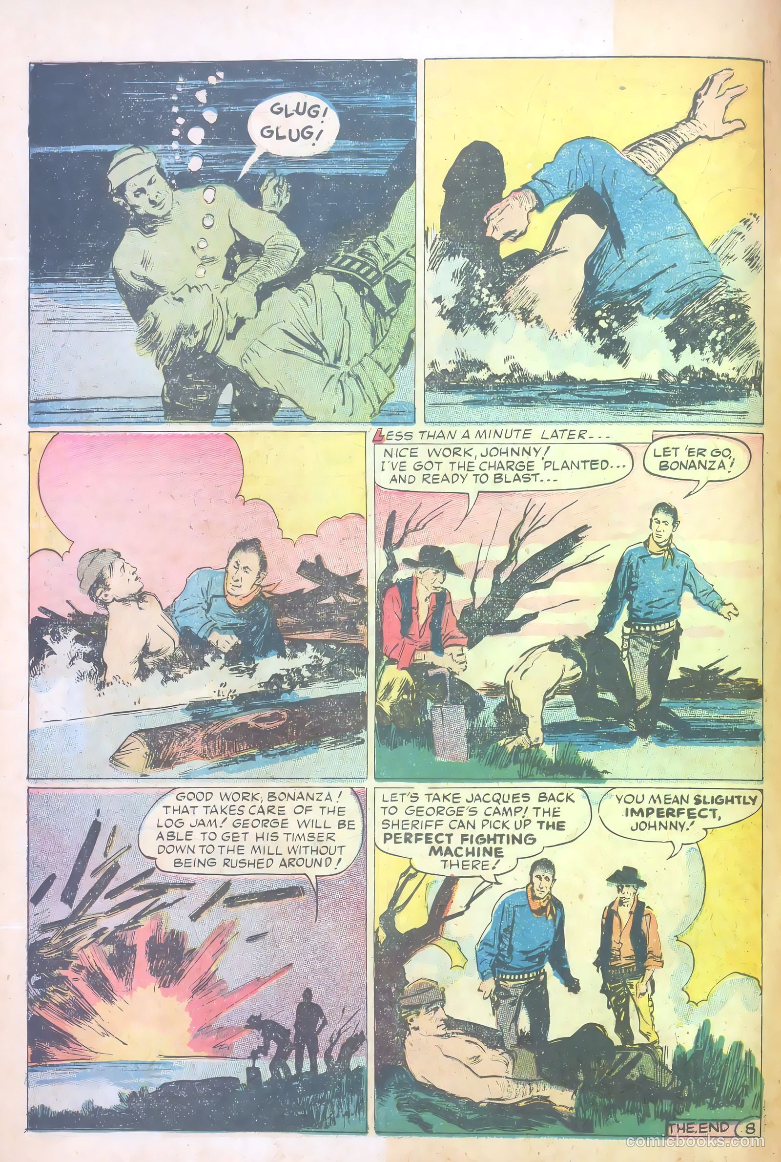 John Wayne Adventure Comics #17 (1952) — page 16 of 36