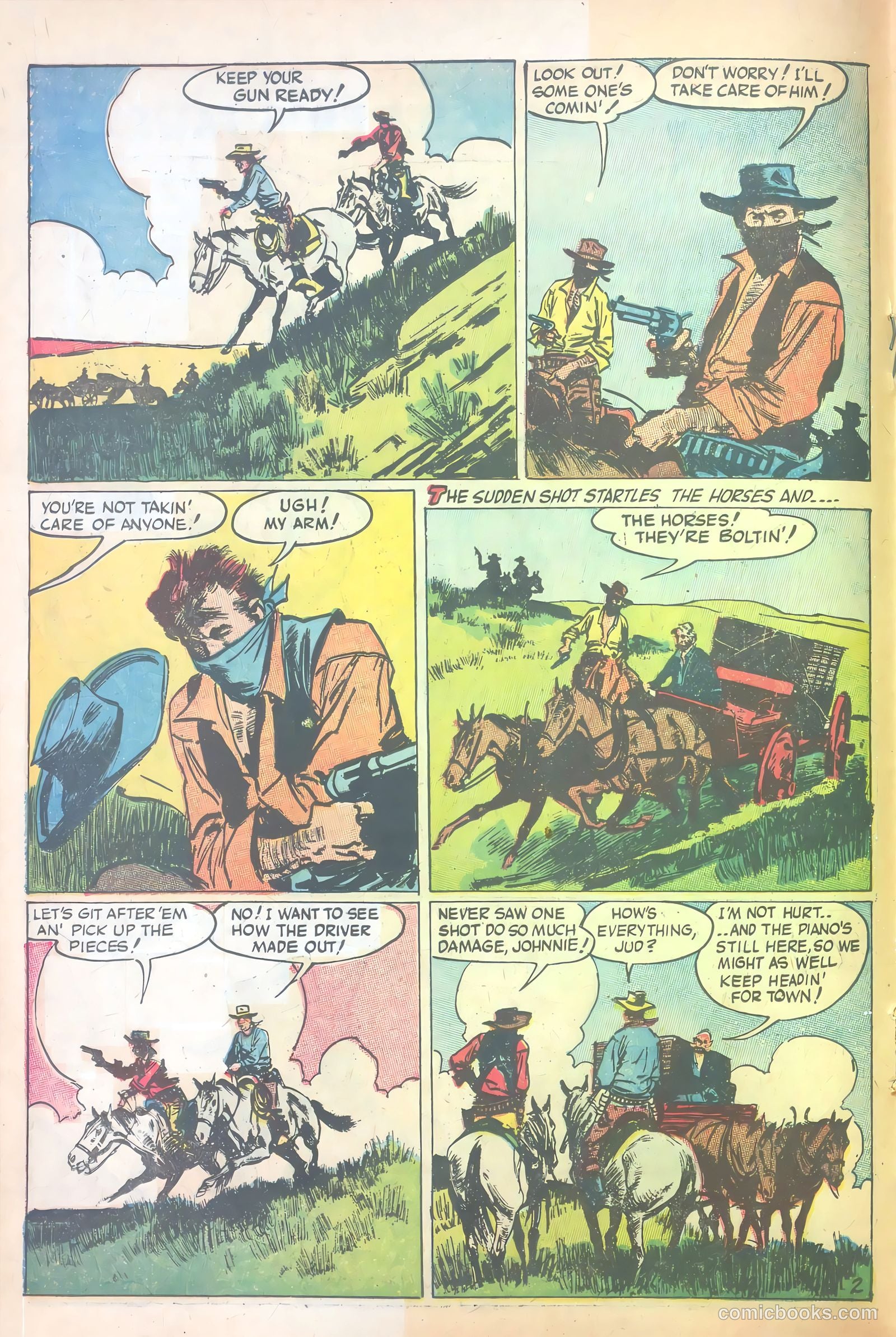 John Wayne Adventure Comics #17 (1952) — page 18 of 36