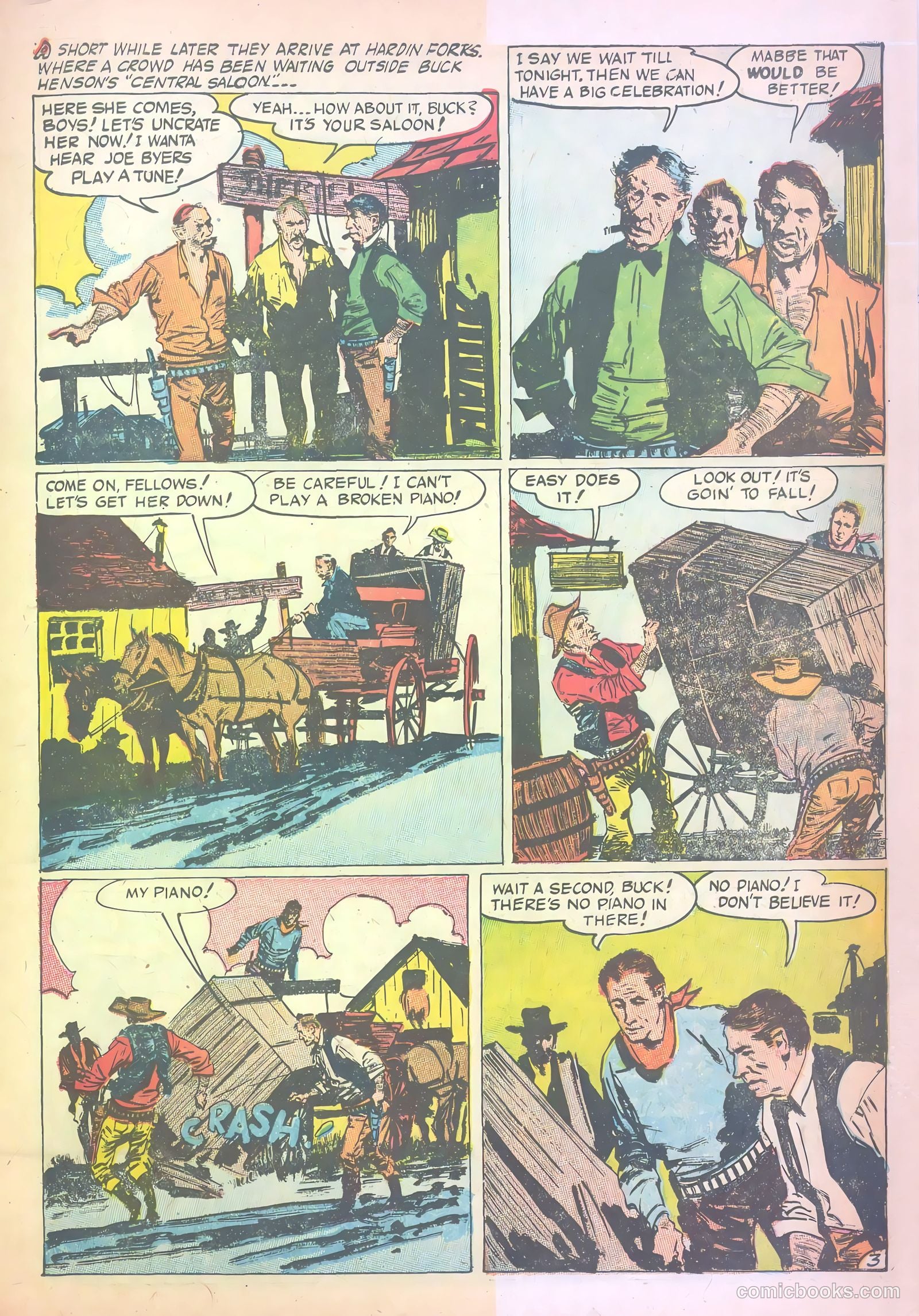 John Wayne Adventure Comics #17 (1952) — page 19 of 36