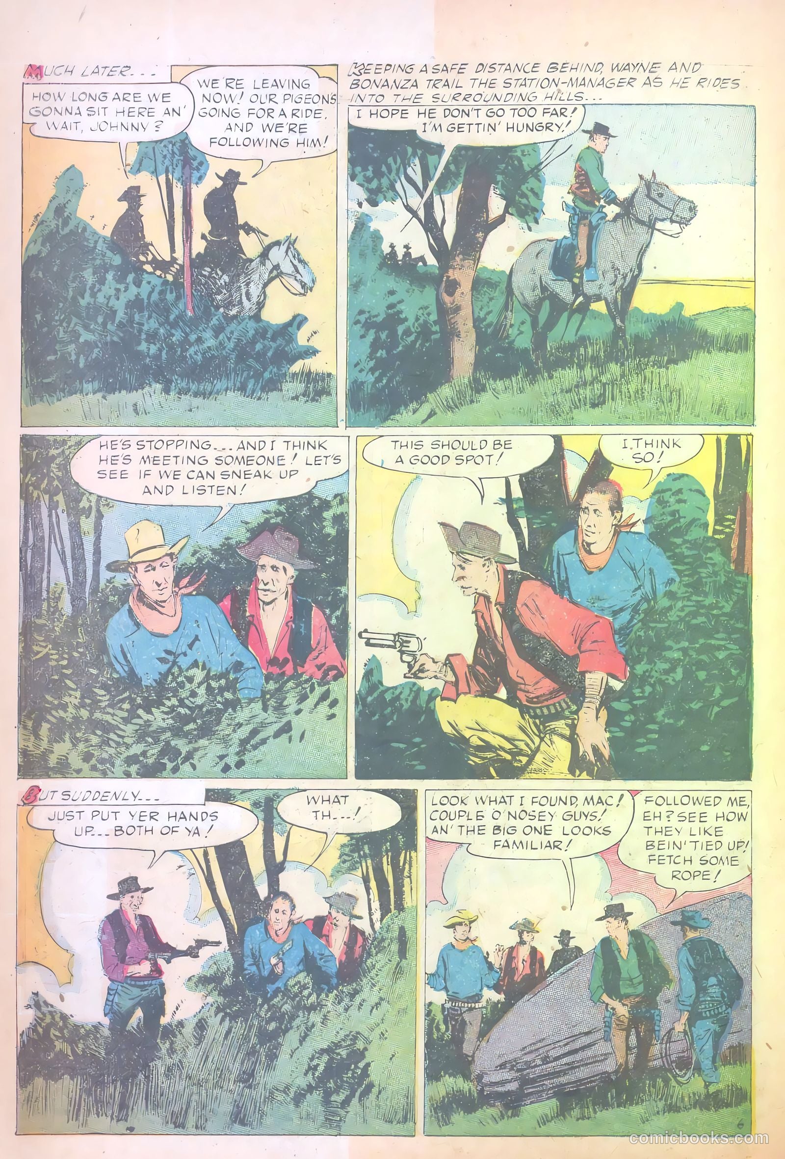 John Wayne Adventure Comics #17 (1952) — page 22 of 36
