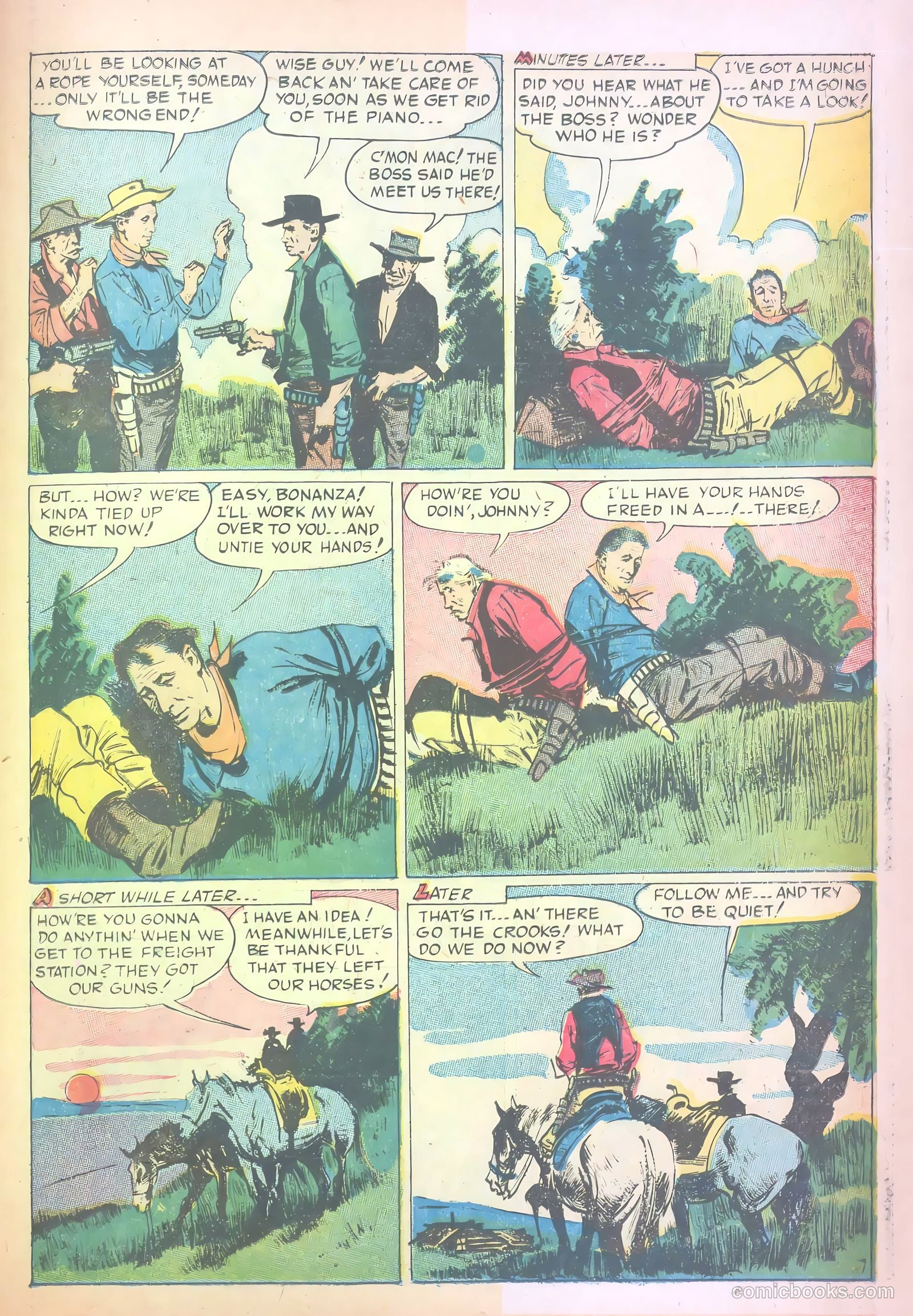 John Wayne Adventure Comics #17 (1952) — page 23 of 36