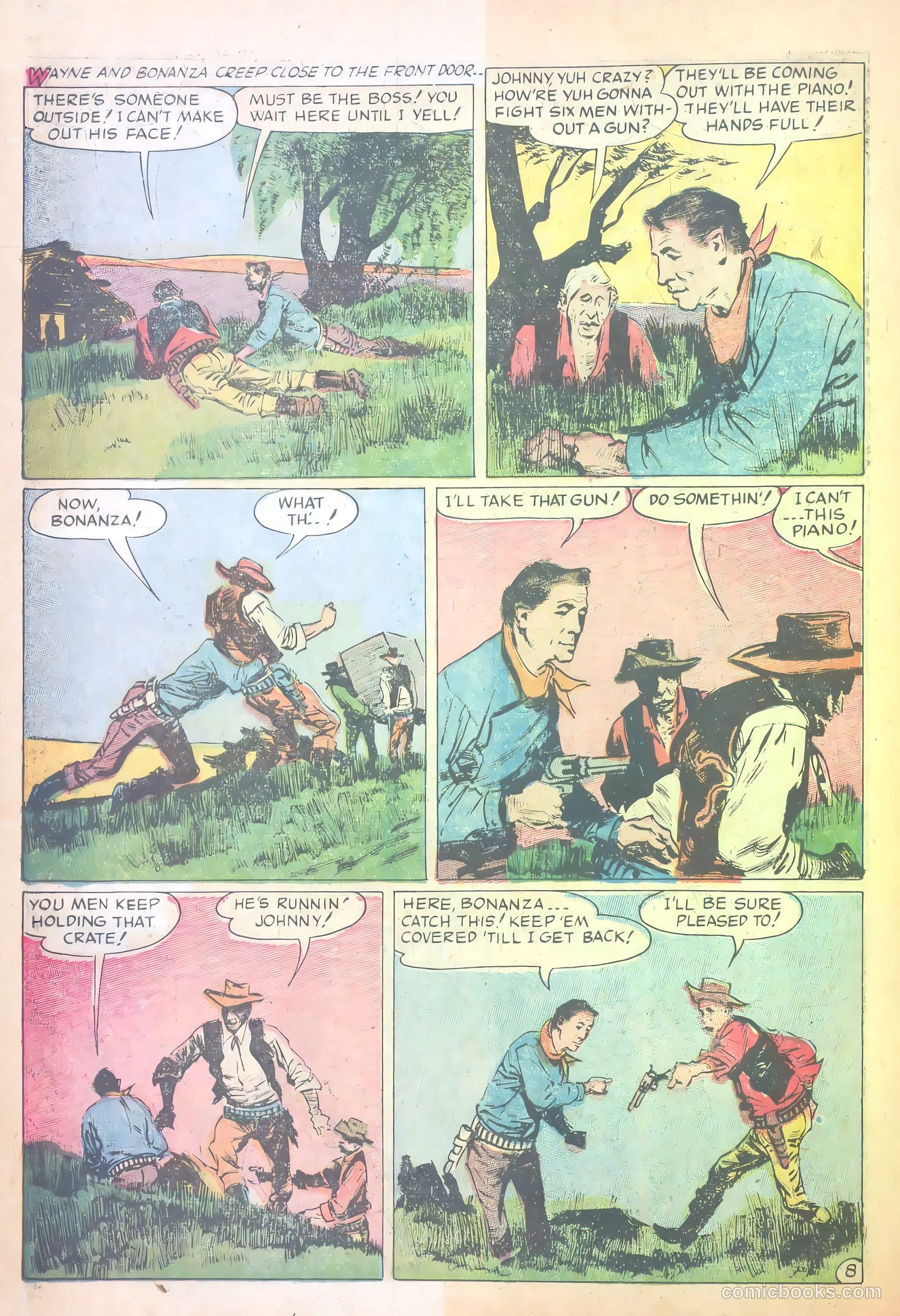 John Wayne Adventure Comics #17 (1952) — page 24 of 36