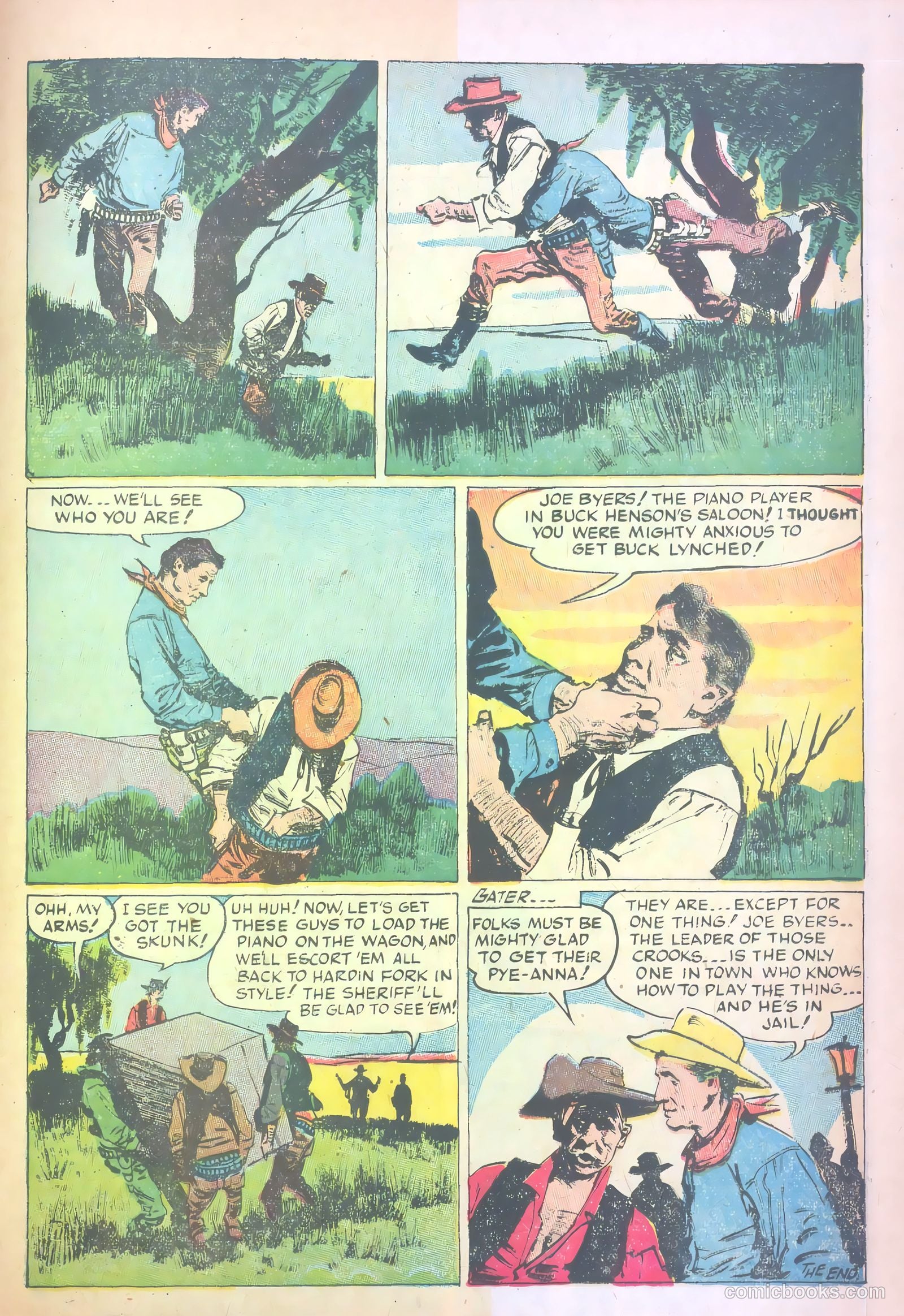 John Wayne Adventure Comics #17 (1952) — page 25 of 36